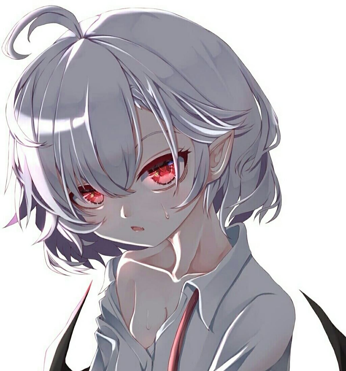 白发红眸 小姐姐头像.