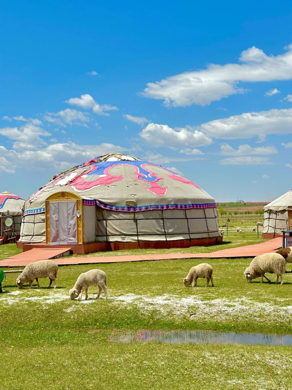 鄂尔多斯|苏泊罕大草原 好天气的苏泊罕真的太美了 虽然还没到草原旺