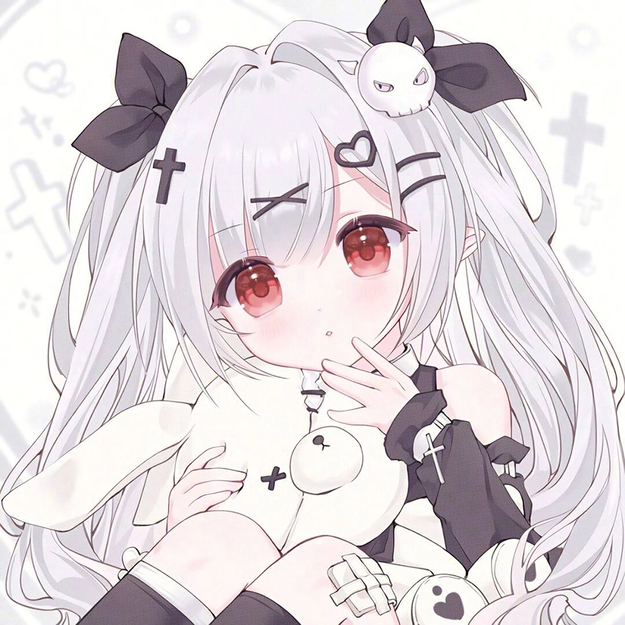 动漫双马尾头像女生头像