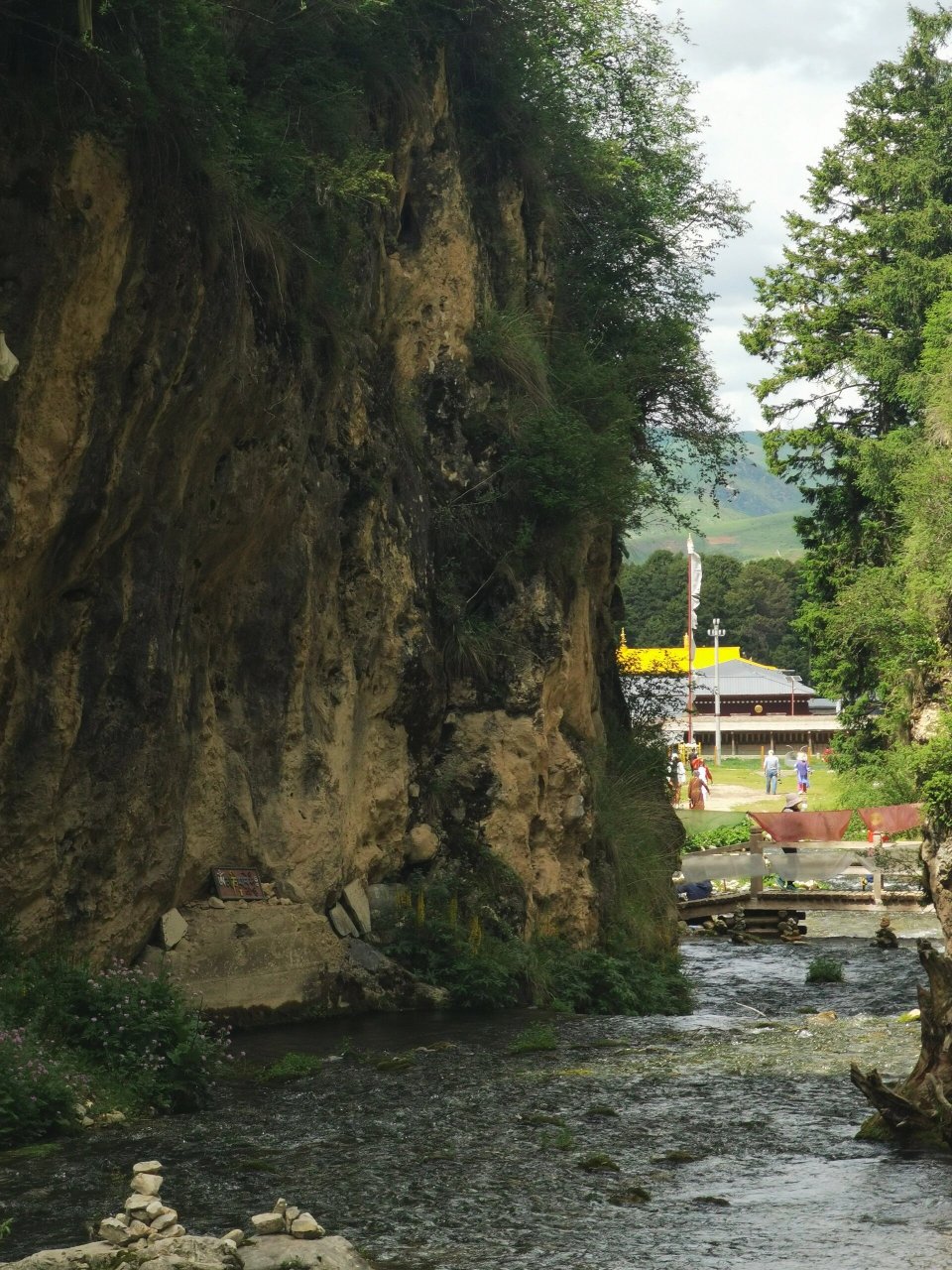 郎木寺大峡谷风景区图片