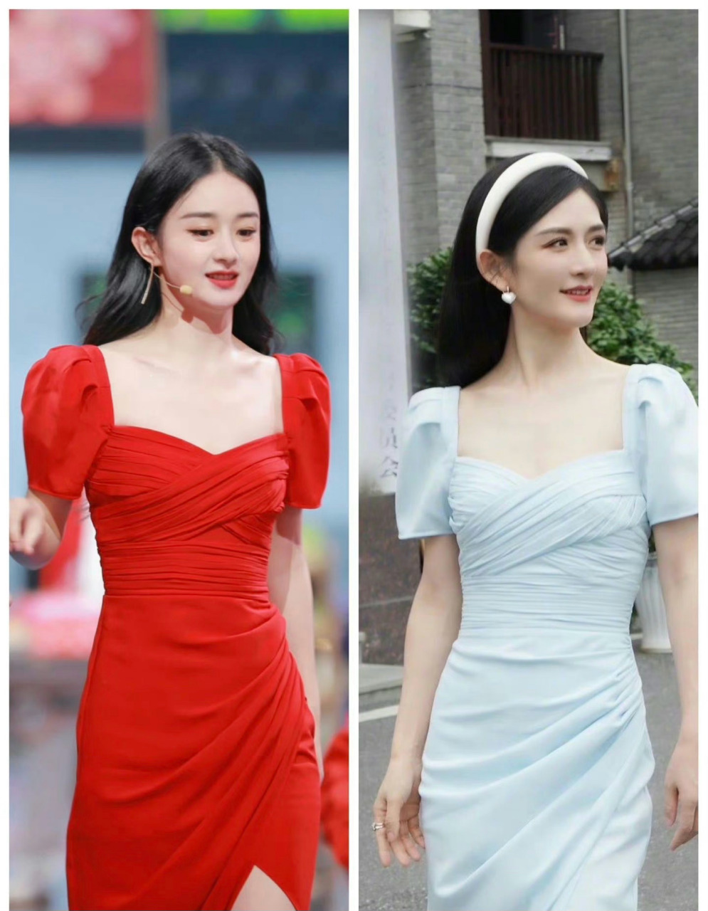 谢娜赵丽颖不愧是大哥二弟 又转撞衫了[捂脸][捂脸]  #赵丽颖谢娜又