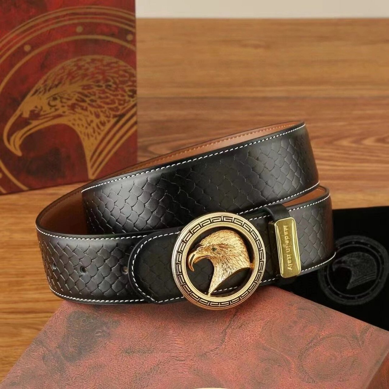 威廉史蒂芬鹰头皮带