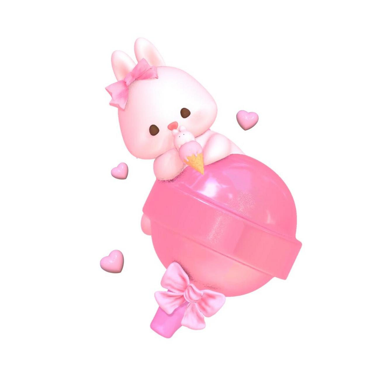 这里是棒棒糖小兔[亲吻] 	 #nomad# #粉色少女心# #nomad建模# #兔子