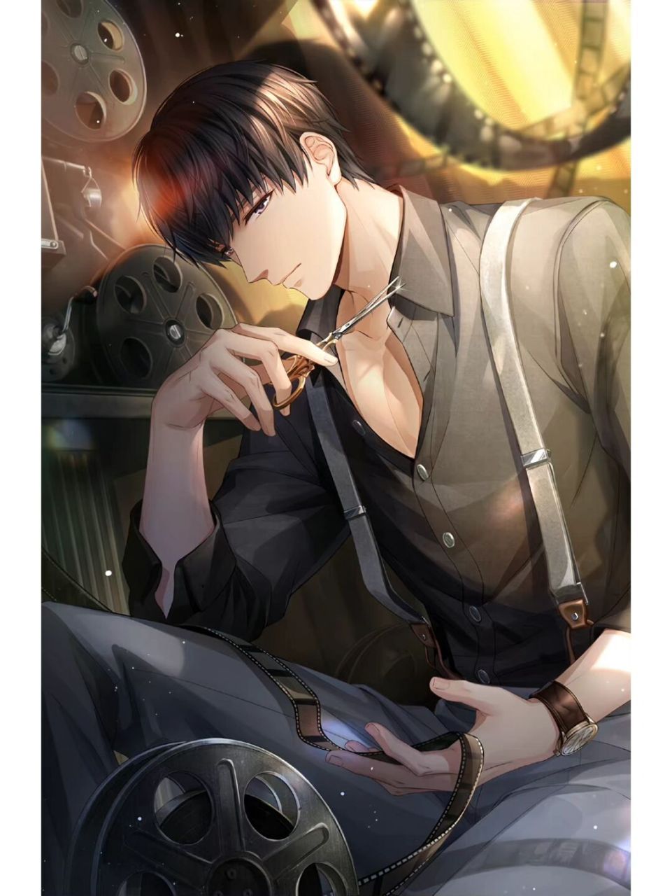 乙女游戏# #壁纸# #卡面# #恋与制作人许墨# #恋与制作人