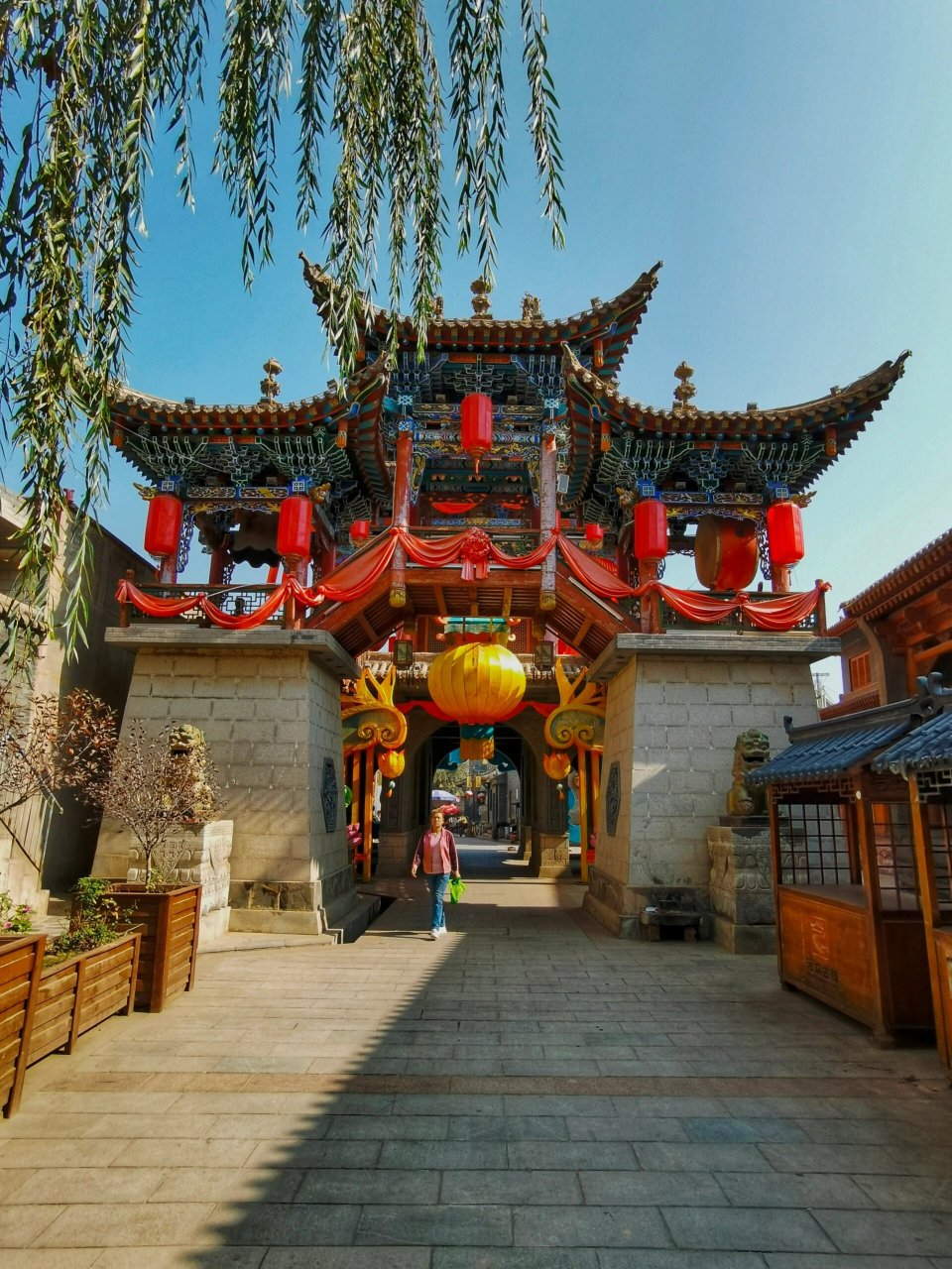 兰州河口古镇 河口古镇位于甘肃省兰州市西固区黄河北岸,因庄浪河