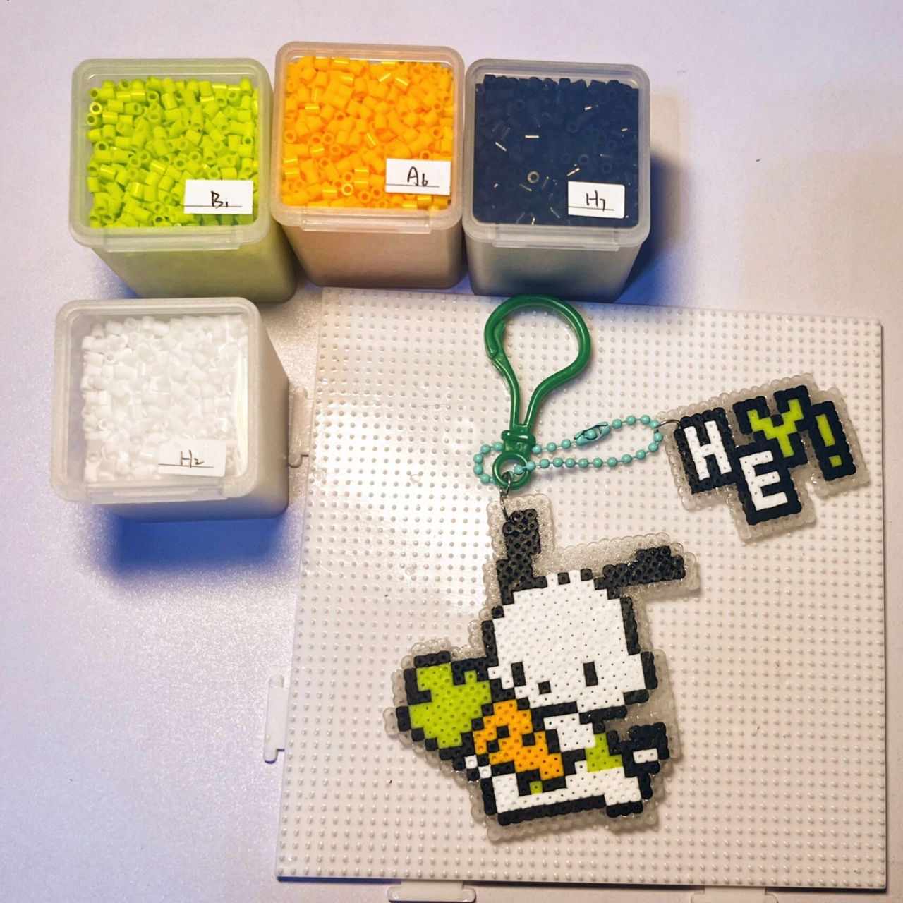 拼豆豆挑战之2/100 帕恰狗 让我看看谁还不爱小帕!