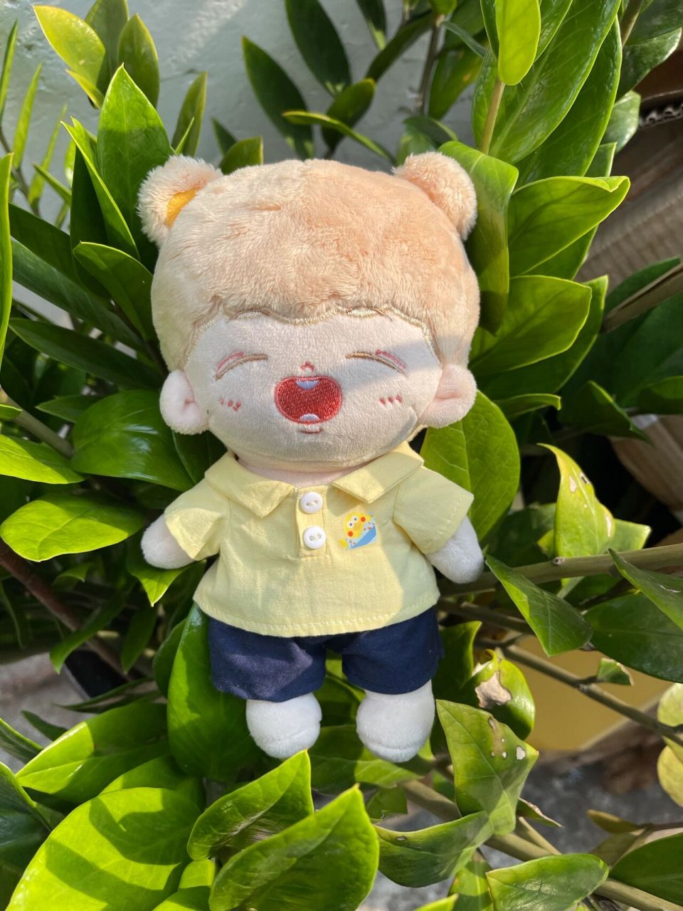 20cm棉花娃娃polo衫短袖娃衣图纸 不选适应直接打印a4