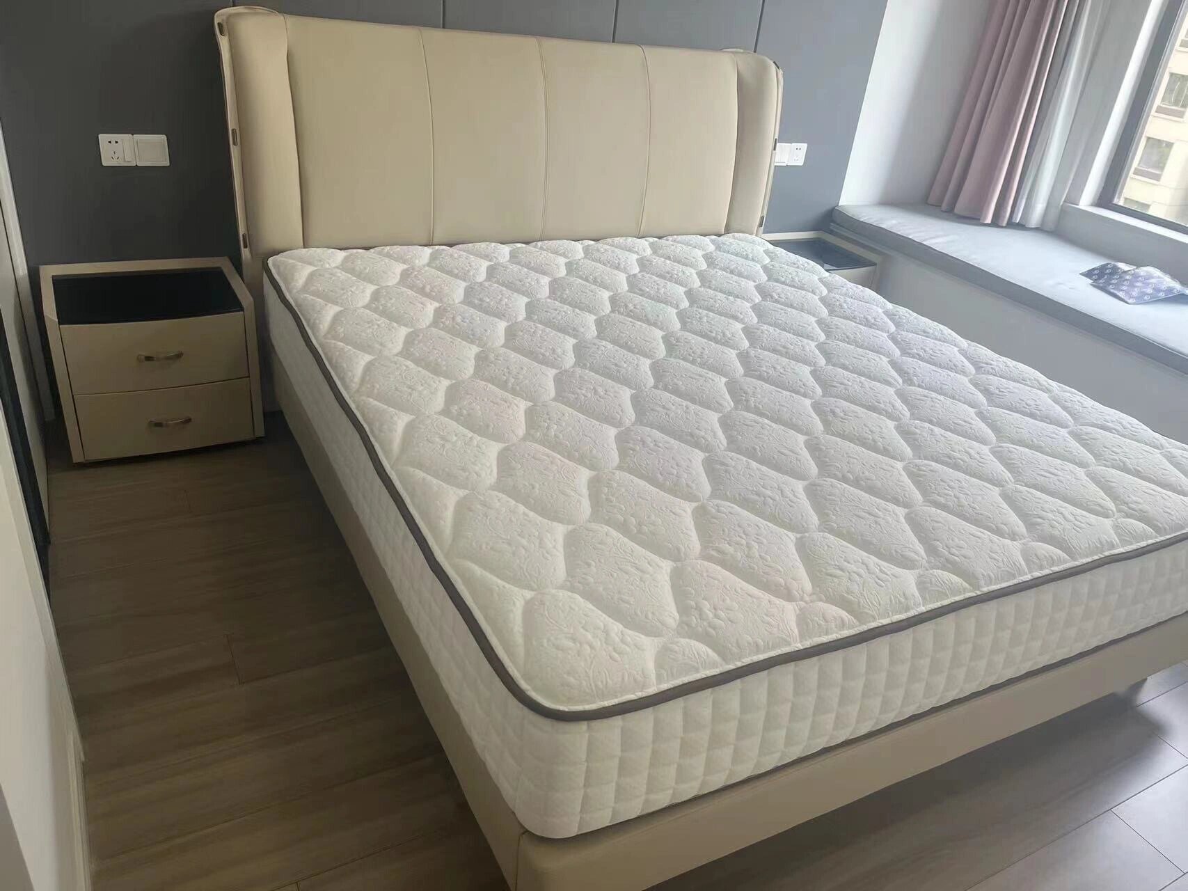 舒达新品床架进家效果不错呢