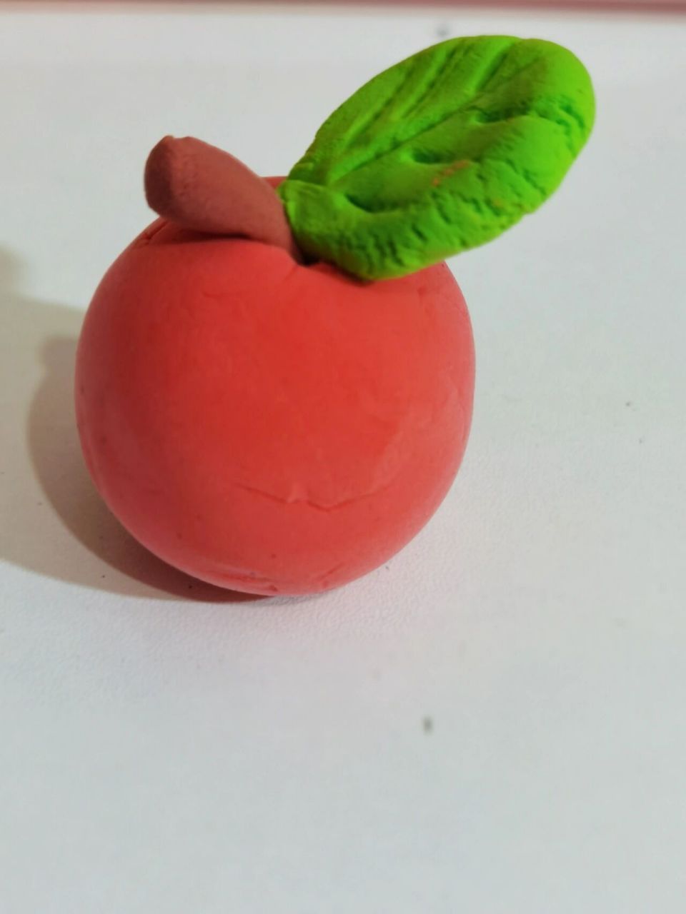 橡皮泥苹果的捏法图片