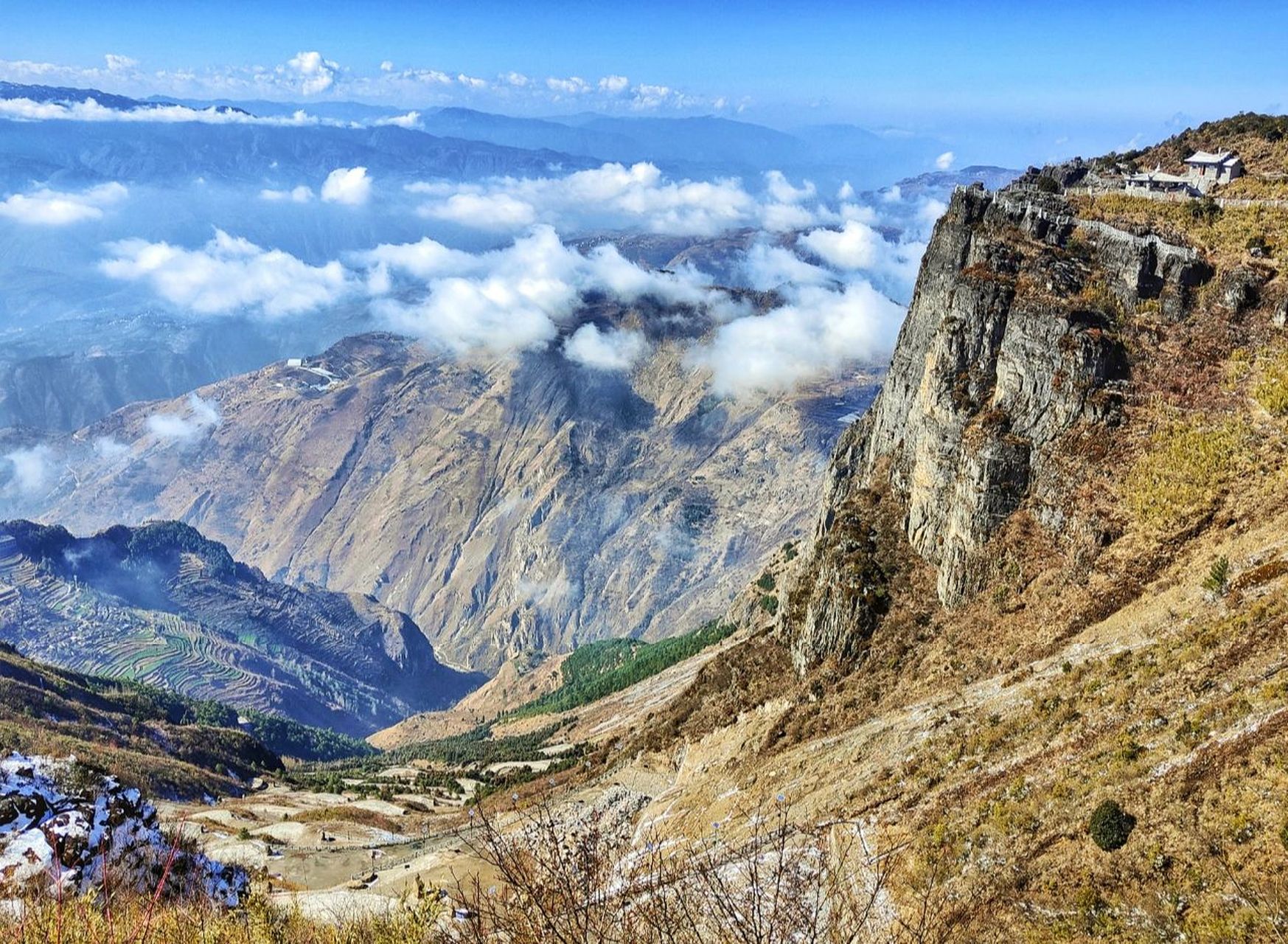 东川大牯牛山&紫霞宫雪景 7215【出发集合】: 2022.02.