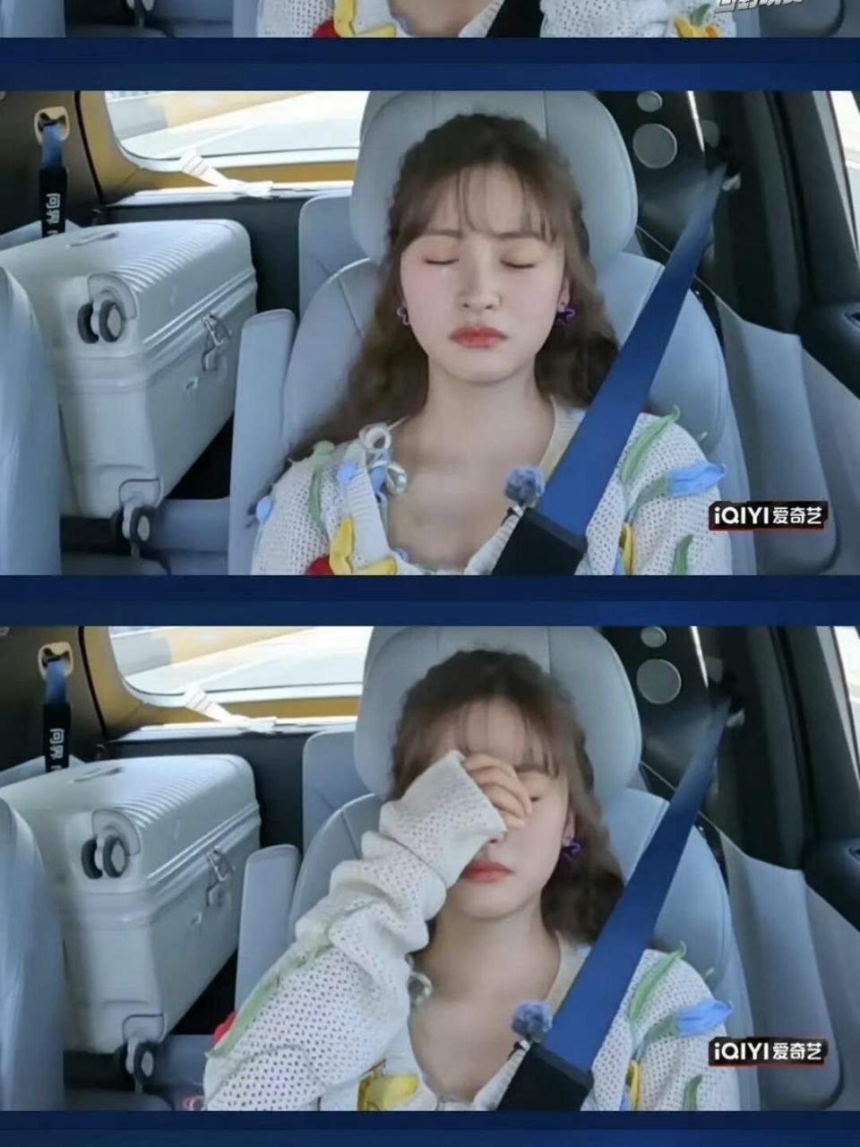 因为参加节目要交手机,她恋恋不舍给自己爸爸打电话,这一点毛病也没