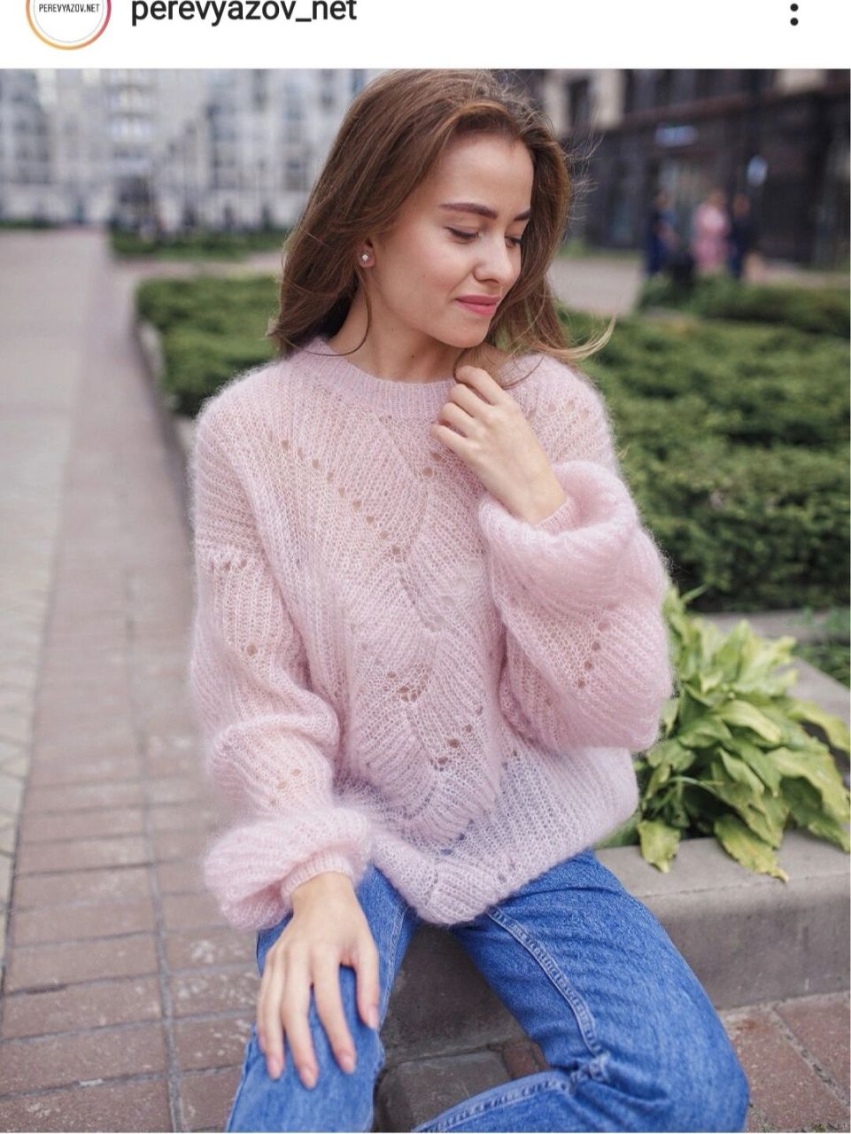 怎一个美字了得! ins仙女毛衣 #手工编织毛衣