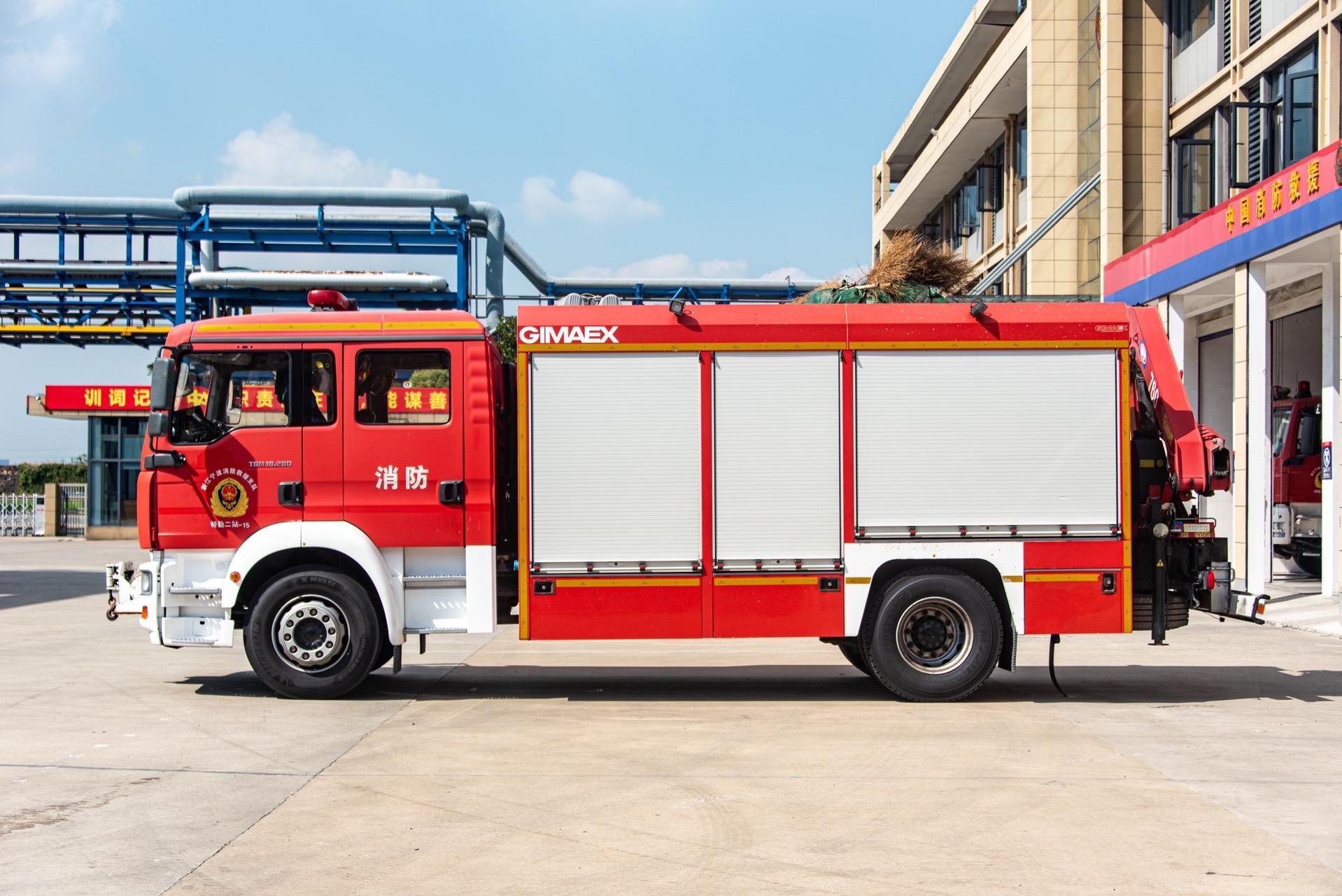 宁波消防,吉麦克斯rw-k抢险救援车,两轴抢险救援车功能多,尺寸合理