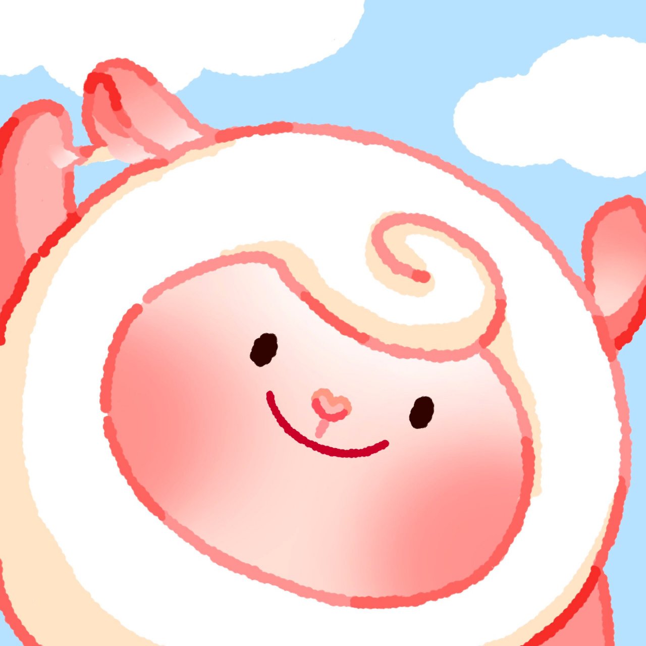 蛋仔头像|dongdong羊② 谁能拒绝一只圆滚滚毛茸茸的小羊呢 投稿小羊