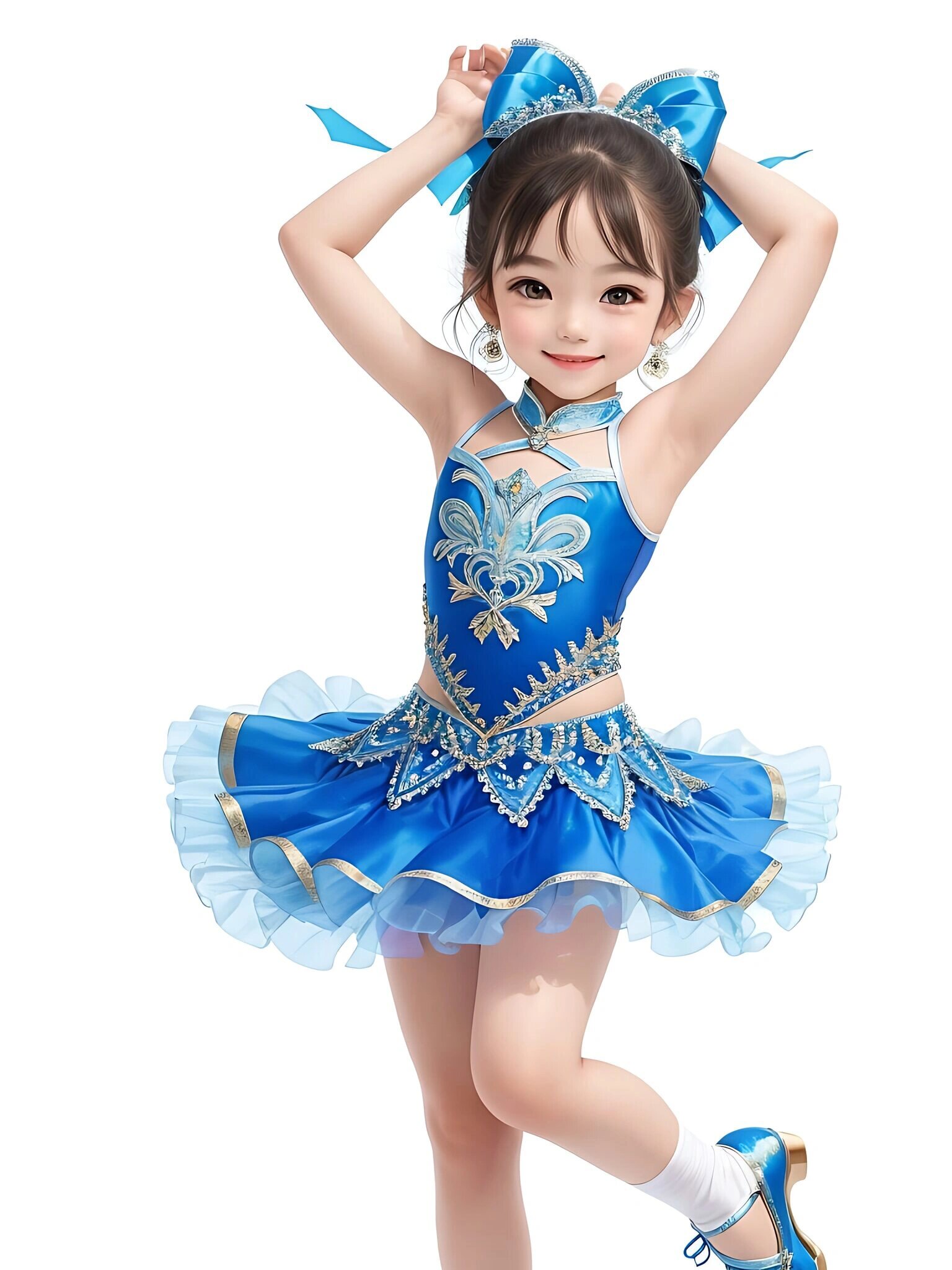 女儿穿这件舞蹈服,怎能不爱