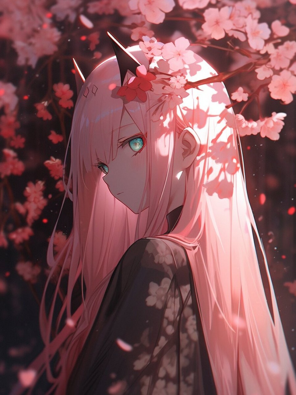 【darling in the franxx】02丨精美壁纸 (含完整咒语)左下角进入 	 "