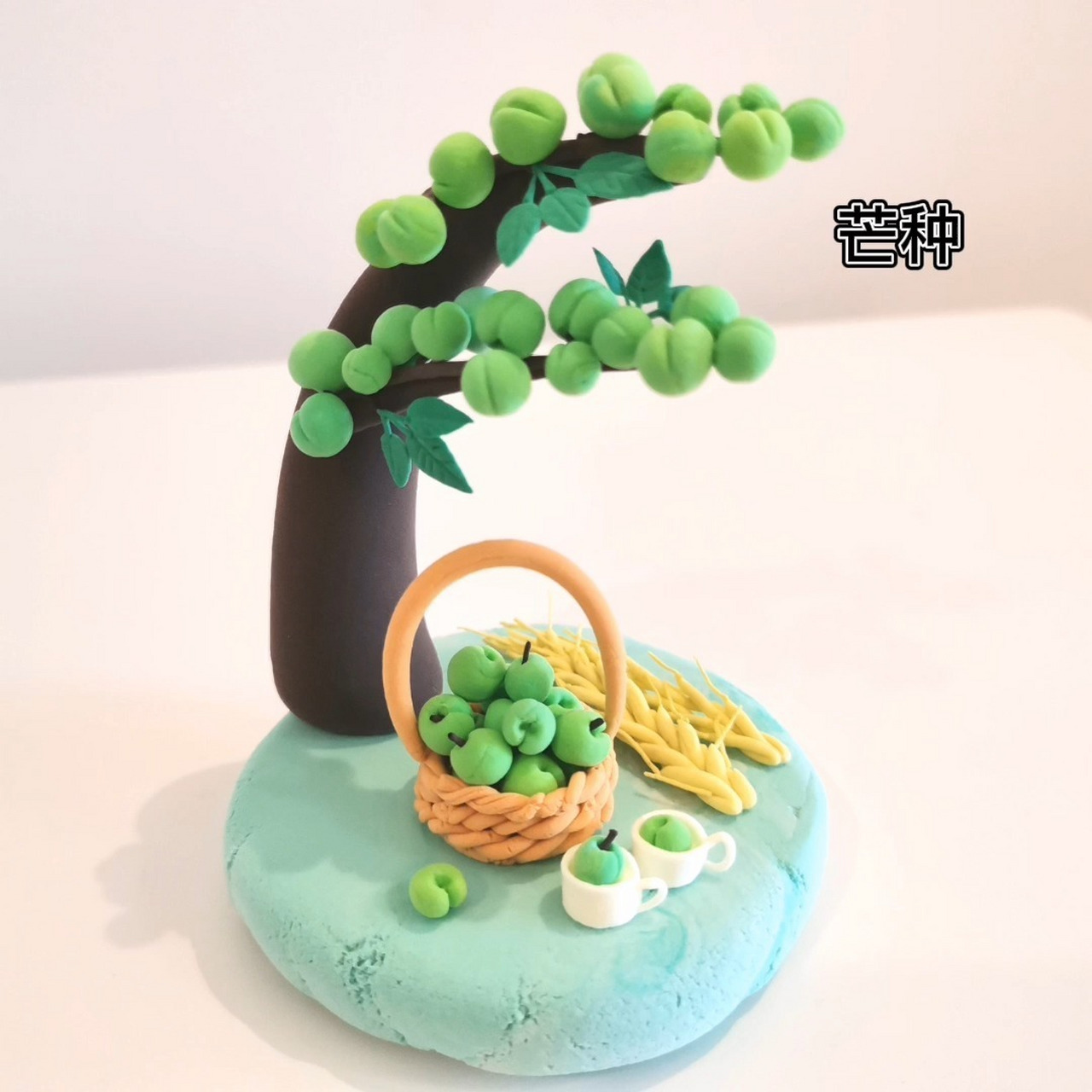 24节气芒种|粘土制作过程 24节气芒种|粘土制作过程