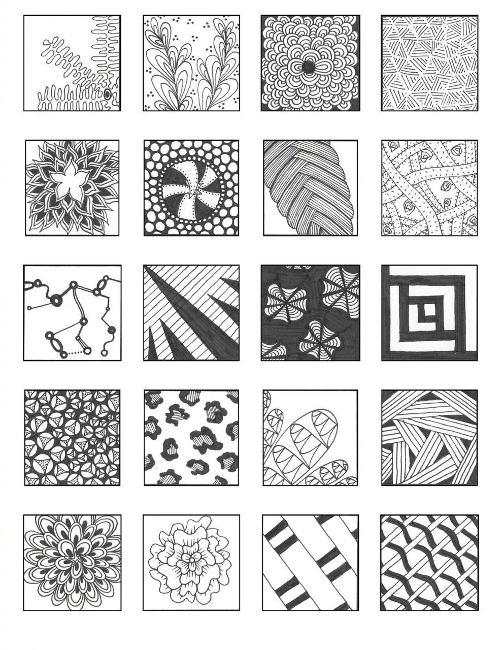 黑白肌理素材分享,装饰画手绘必备,一起优秀