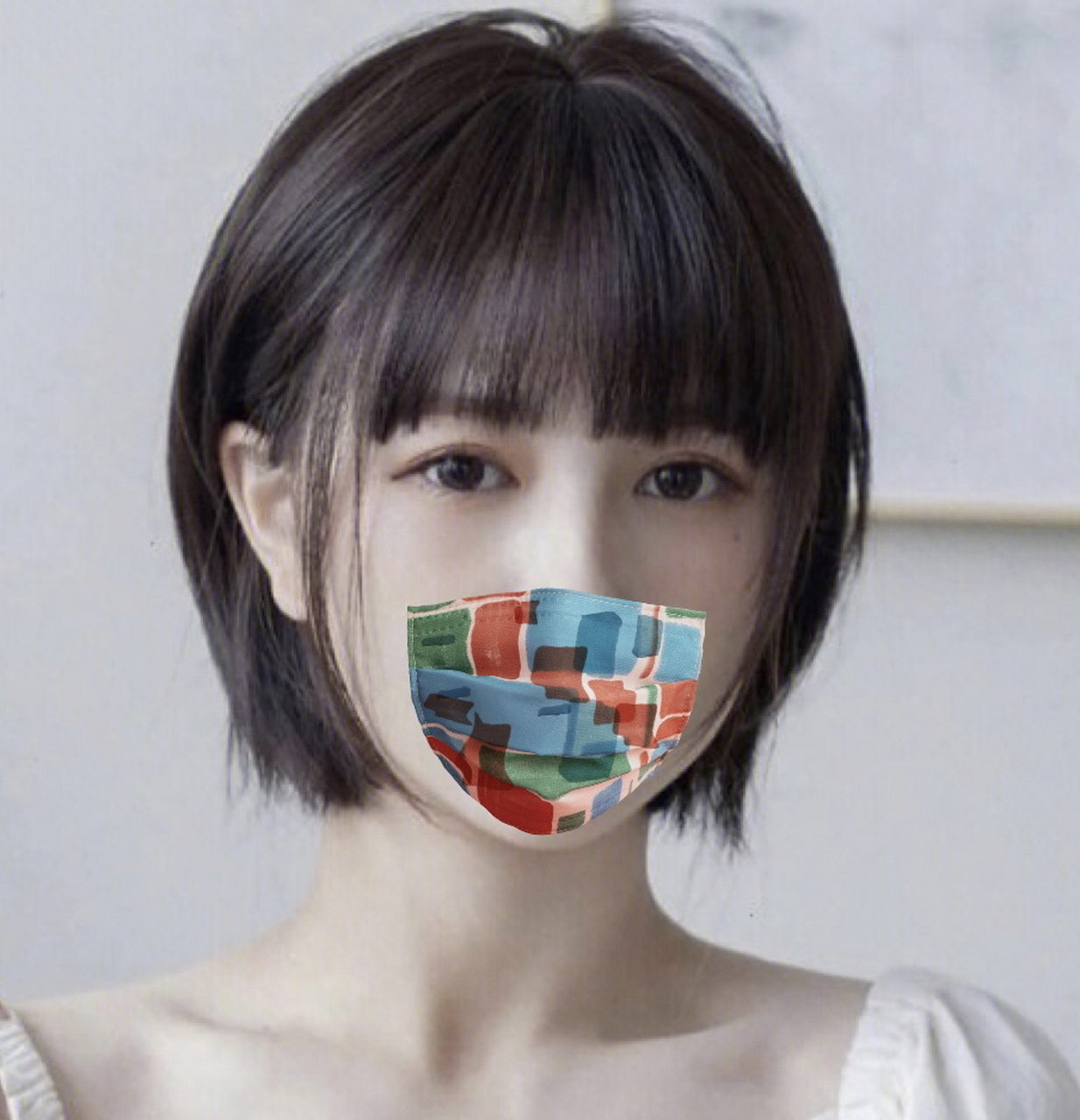 蓬松韩系初恋 这款初恋短发不挑脸型～修容显脸小凸显精致五官