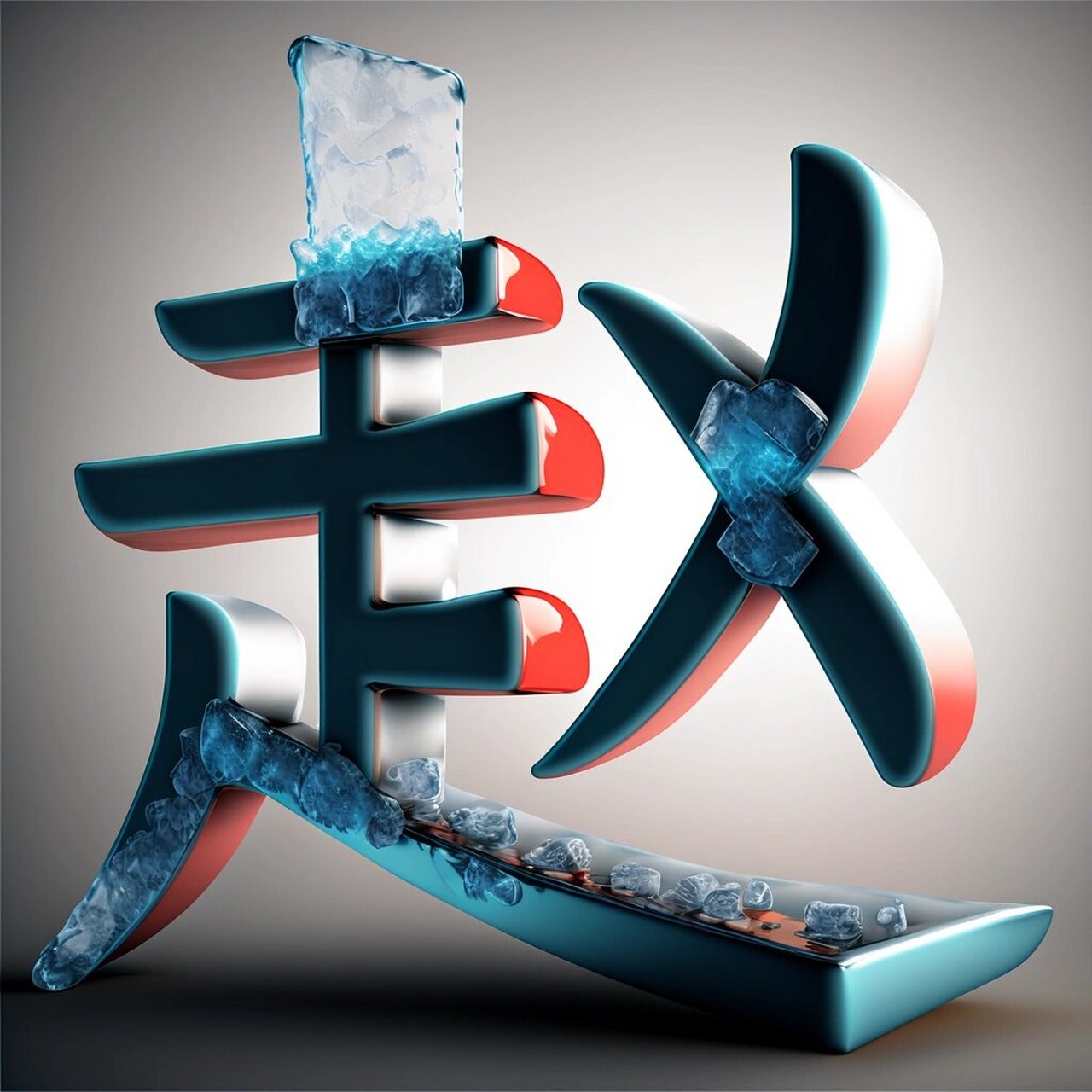 字体设计·姓氏头像·logo·赵