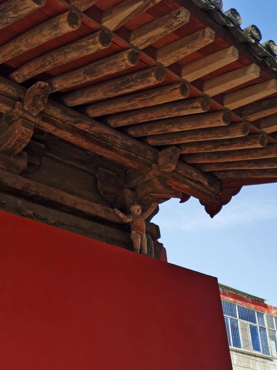 五台县广济寺及其它 从洪福寺出来去县城的广济寺,途经第四批传统村落