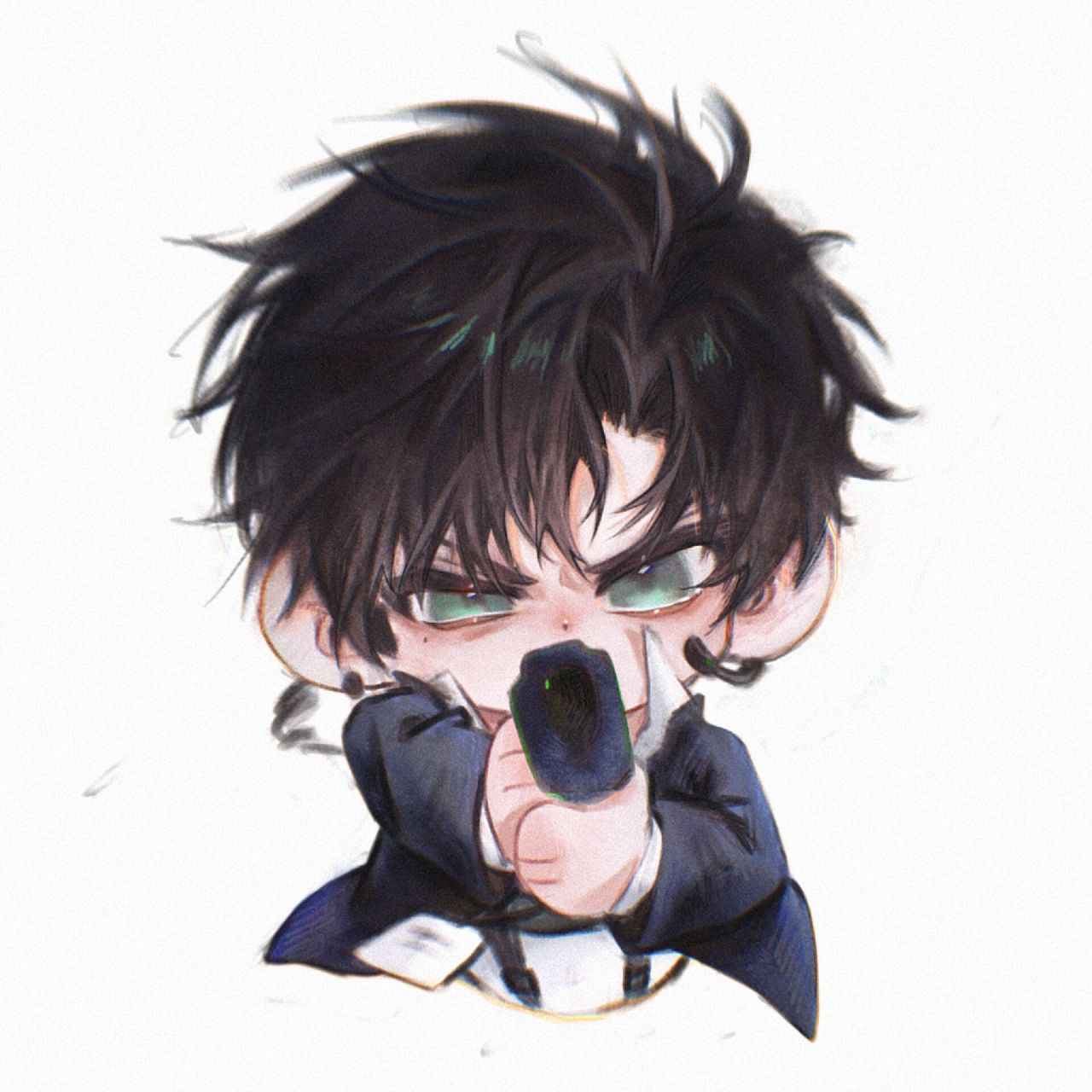 "啪"动漫人物开枪