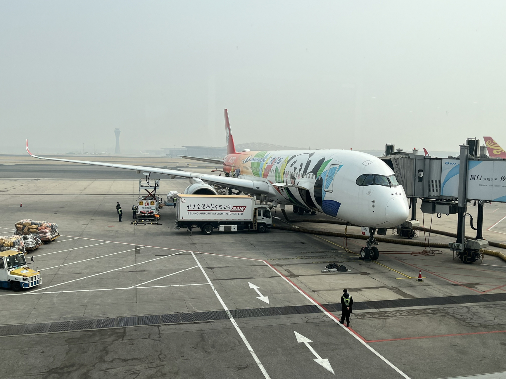 川航空客a350-900体验 最近去北京出差,ctu- pek,乘坐川航空客a350