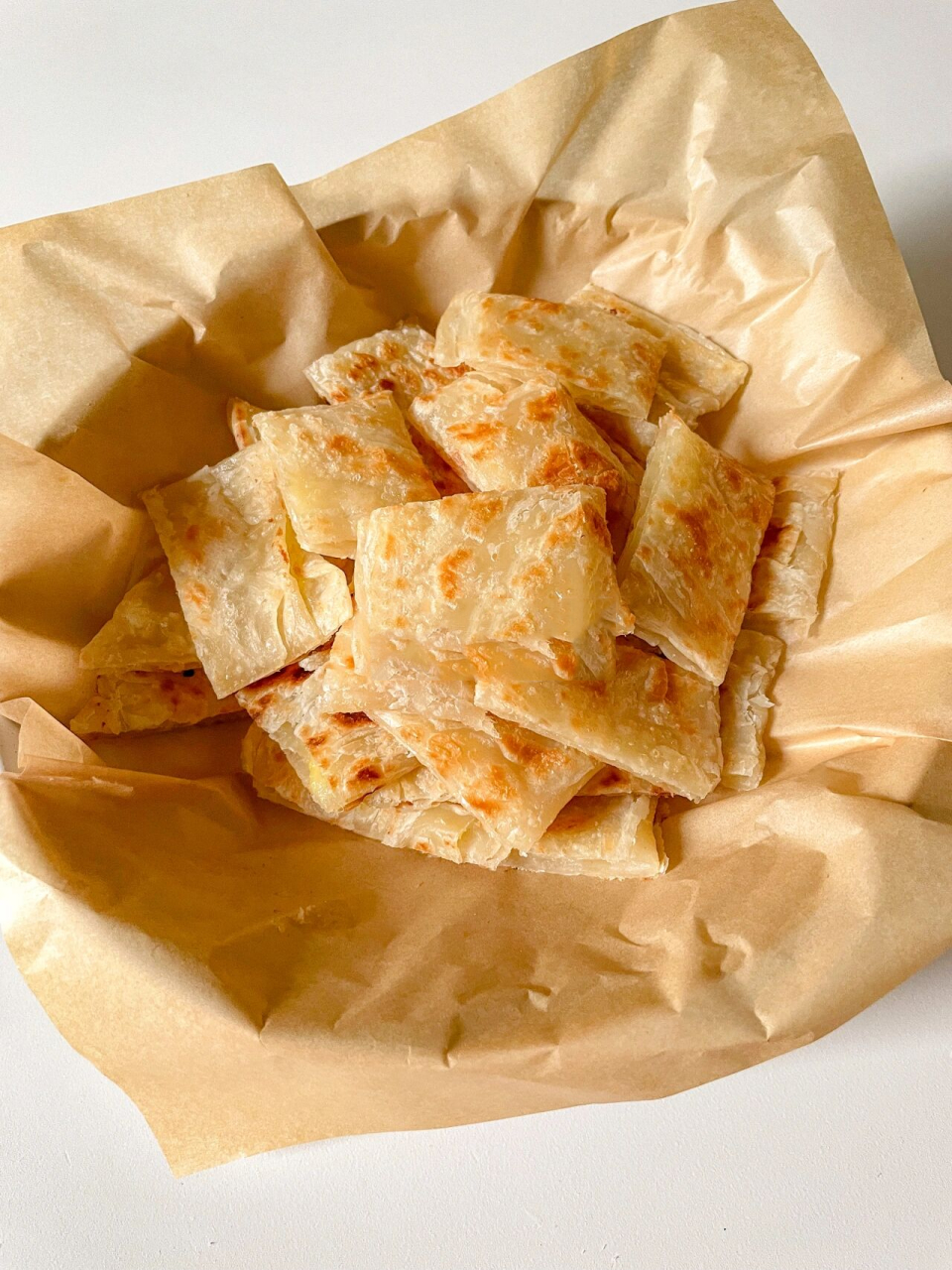 手抓饼版印度榴莲飞饼01有手就能做6015 果然是万能的手抓饼,三