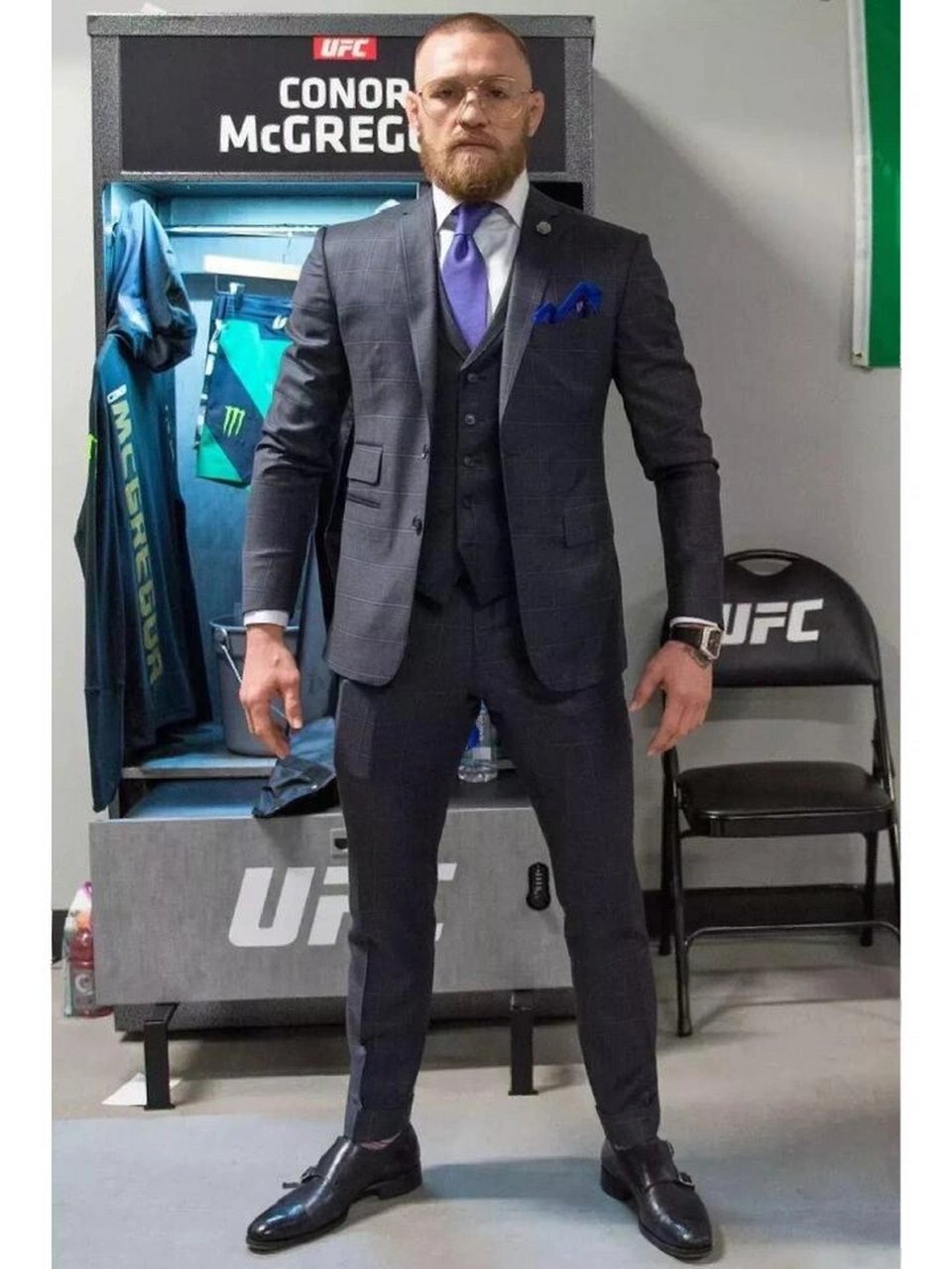 "嘴炮"conor mcgregor康纳·麦格雷戈西装秀 你来定义你的风格