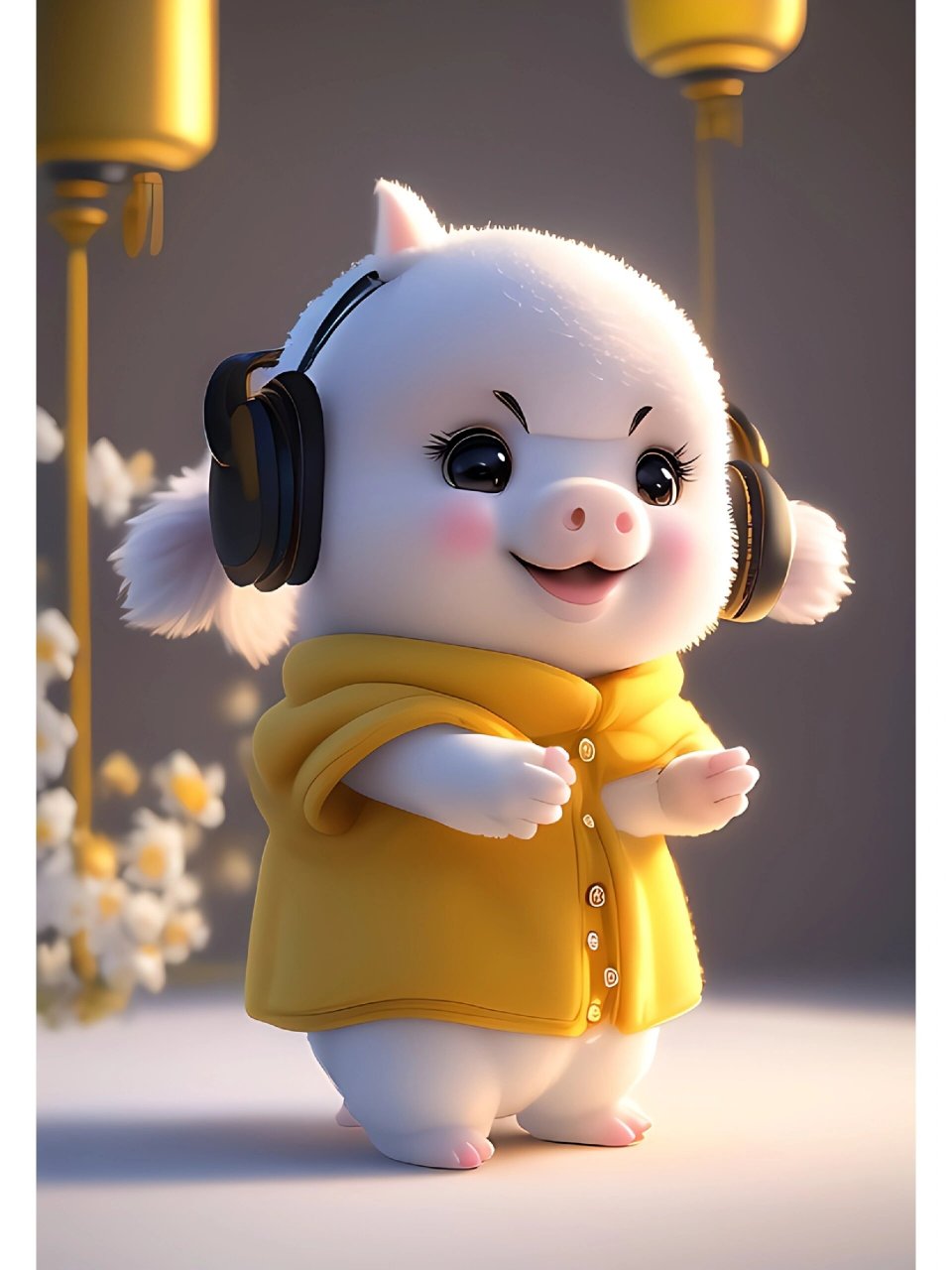 十二生肖壁纸——猪宝宝