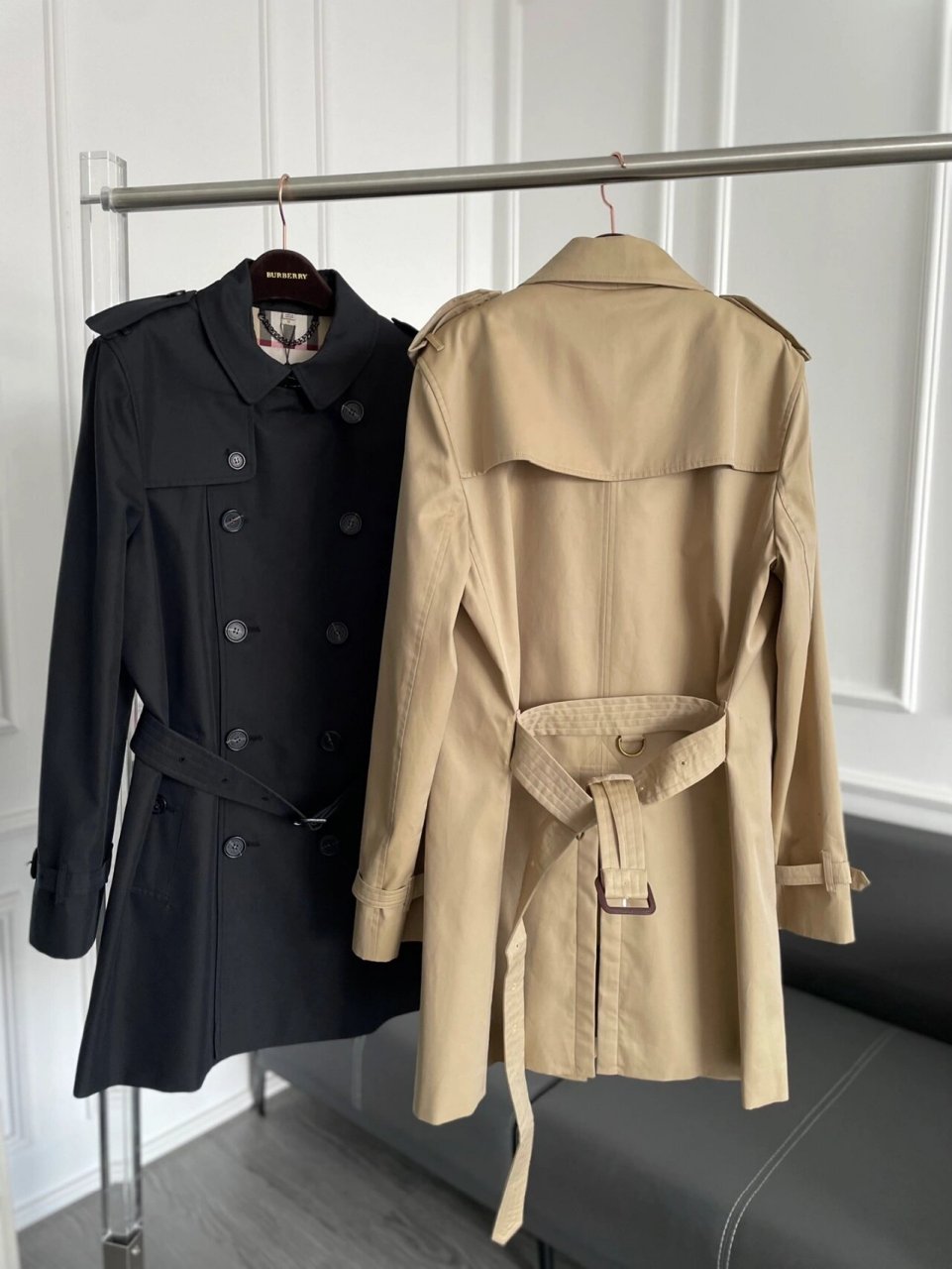 burberry经典肯辛顿系列中长款男士风衣03 9799一件永不过时的