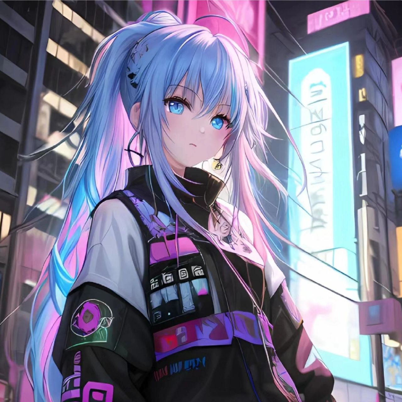 超酷的动漫头像(女)