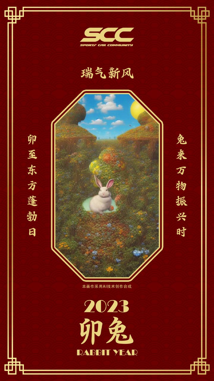 科技 复古,scc超跑俱乐部给各位会员和粉丝拜年啦!
