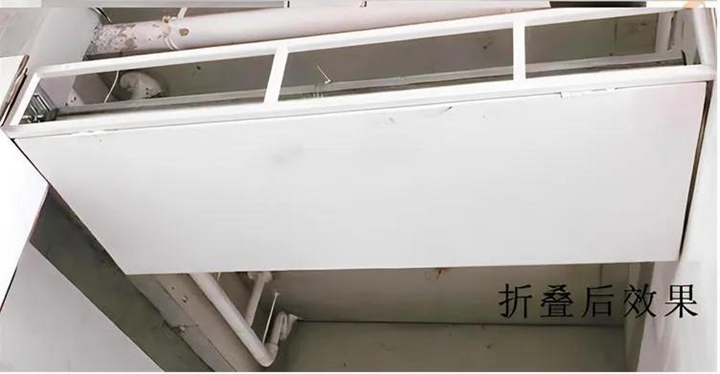 翻板式挡烟垂壁工作原理:可按一个单元或多个单元制作安装,控制机构装