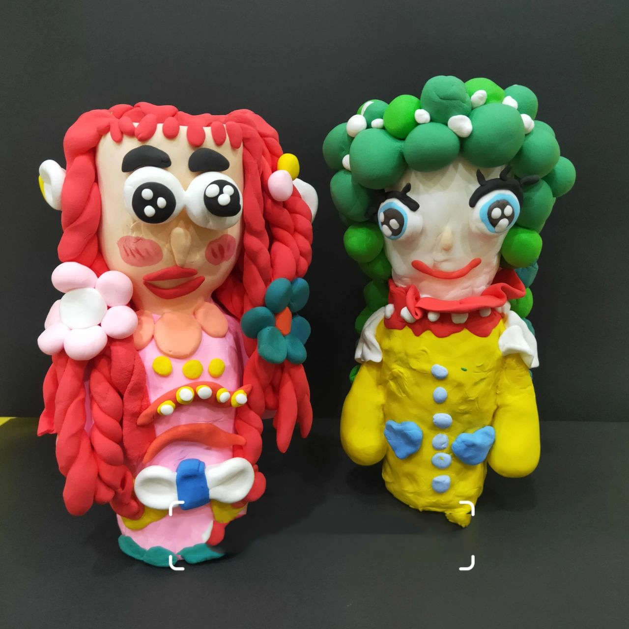 可爱的娃娃  超清黏土矿泉水瓶手工制作 第四主题:《心灵手巧,创造