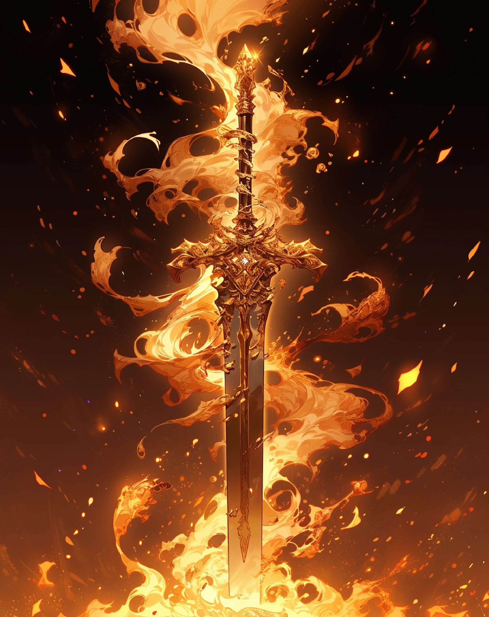 写作素材/【玄幻古剑篇】炎焰破天