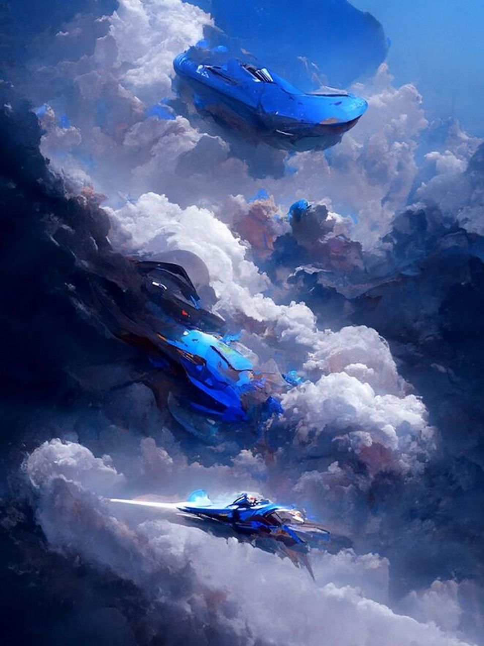 ai教我来画画 三体之蓝色空间号