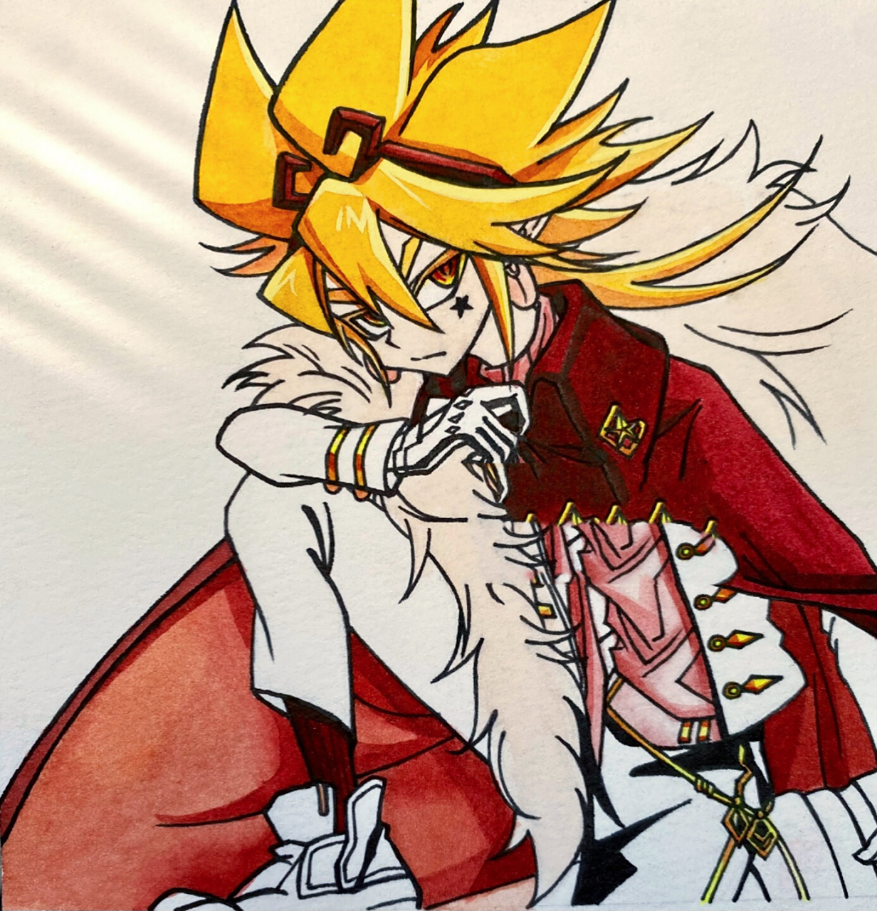 凹凸世界手绘教程|绘画过程 嘉德罗斯 凹凸世界临摹打卡