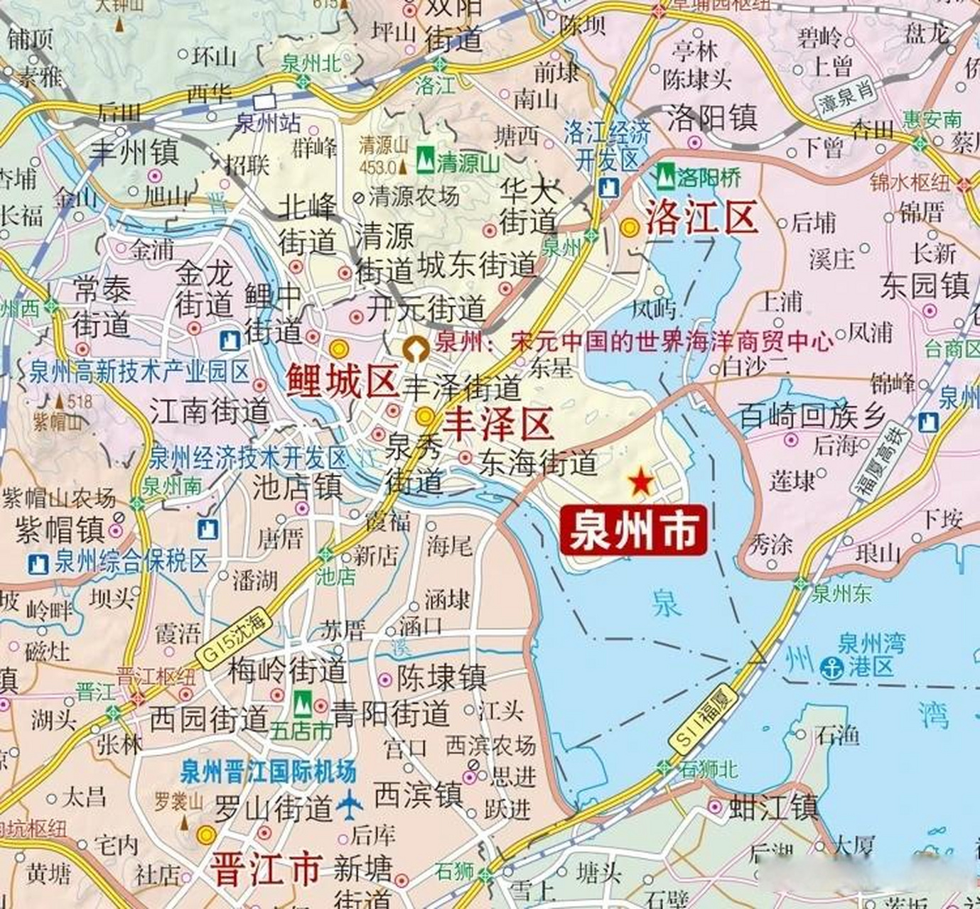 丰泽区鲤城区分界线图图片