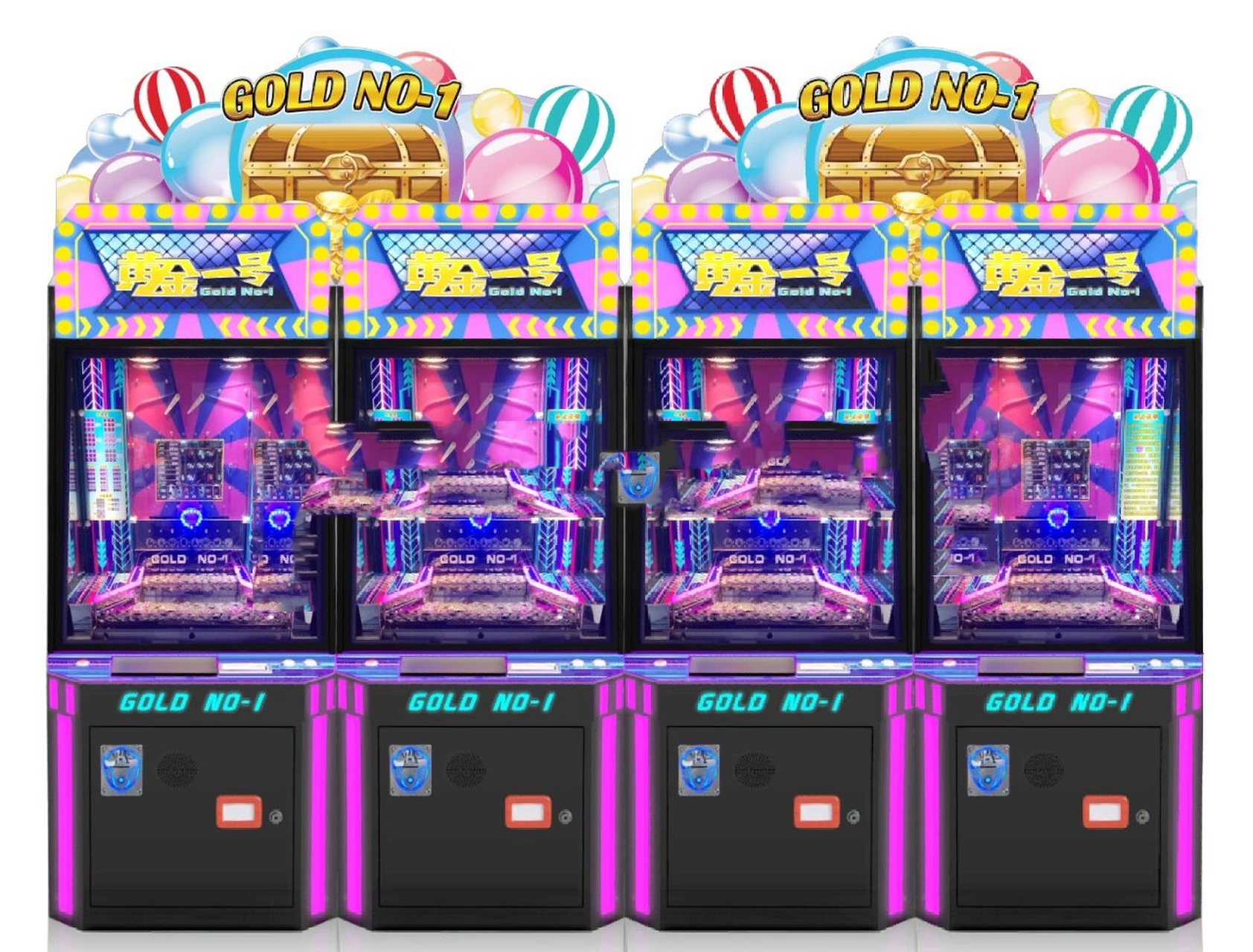 黄金一号推币机最近大家很爱玩 黄金一号 规格尺寸:276*76*176cm 功率