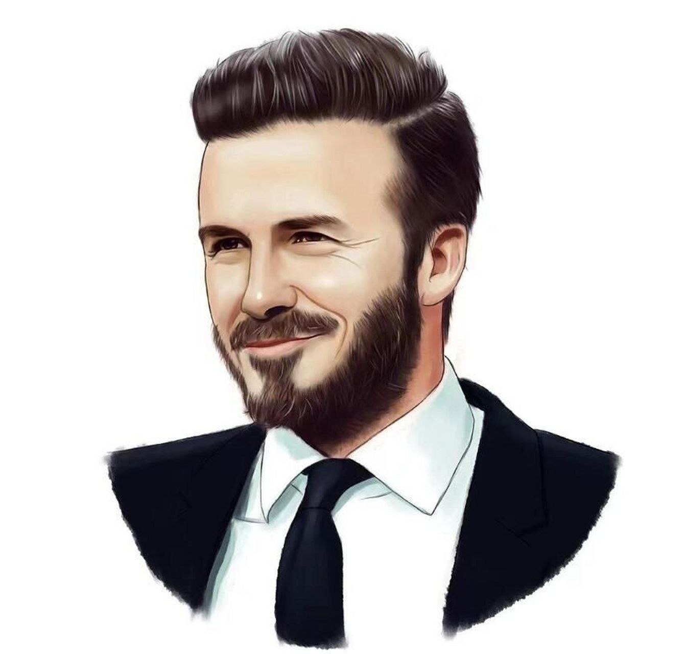 写实风格头像帅气十足精神饱满 更新这组手绘写实风格头像,五官端正
