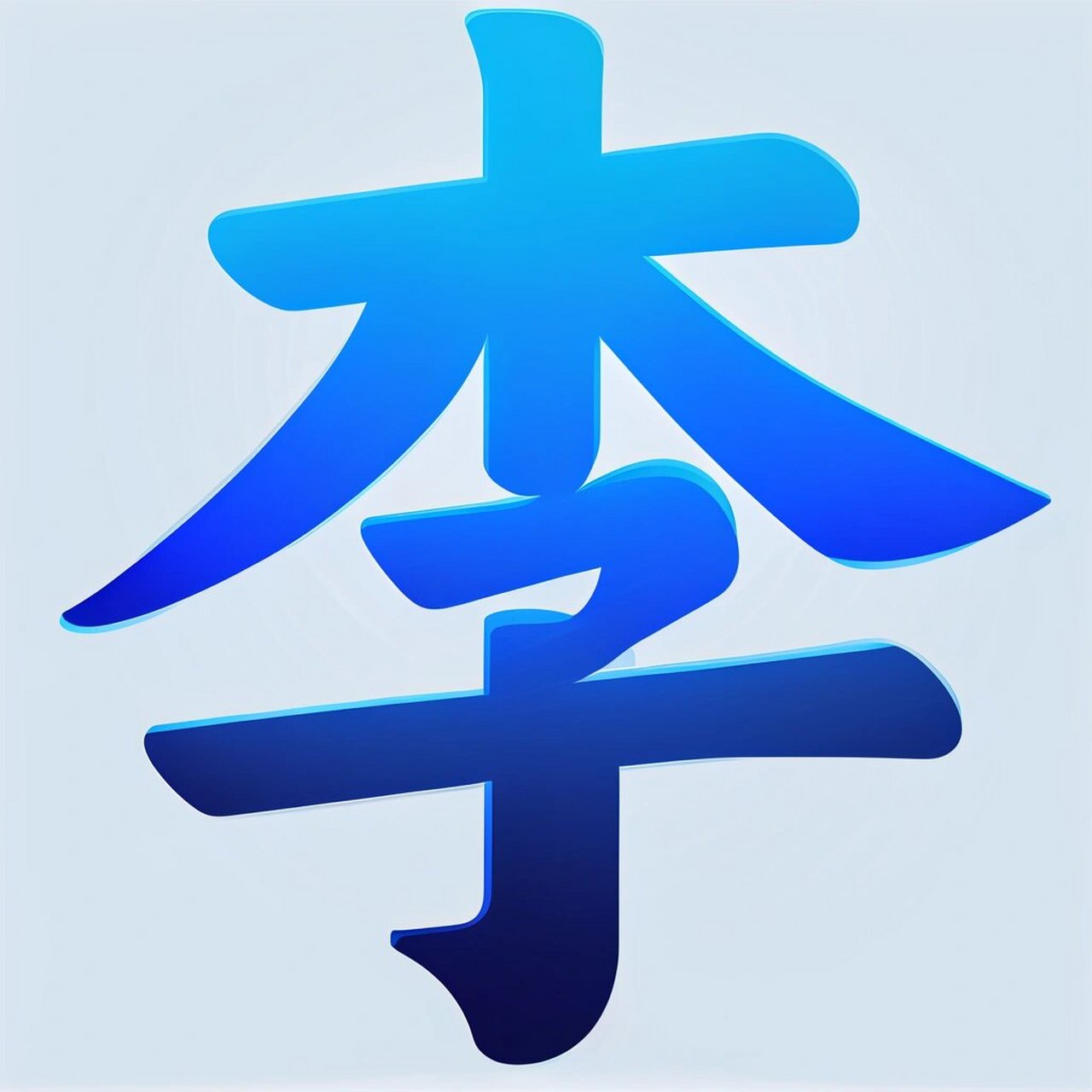 字体设计·姓氏头像·李