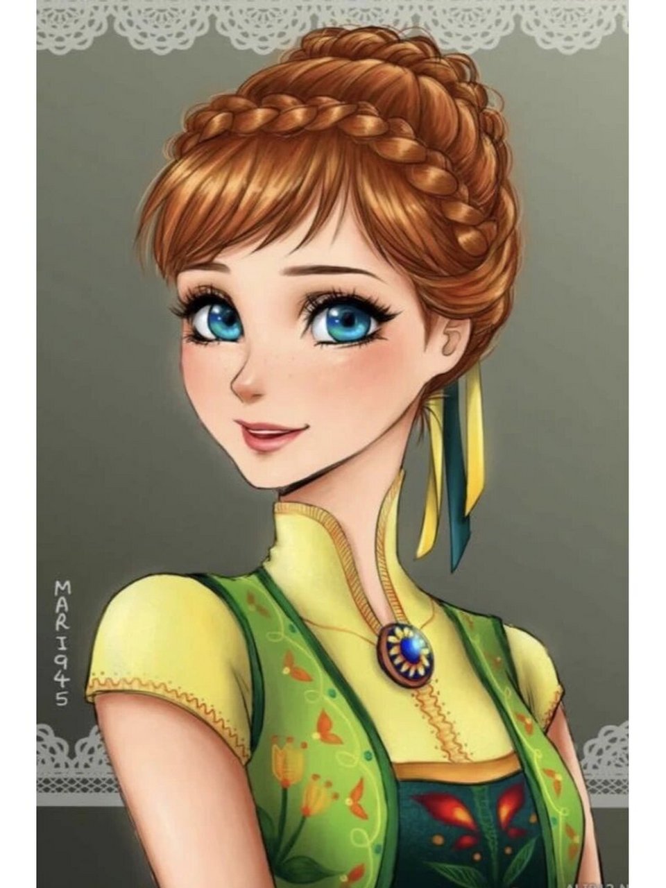 迪士尼·冰雪奇缘‖安娜 安娜(anna) 97出处:2013年《冰雪奇缘》