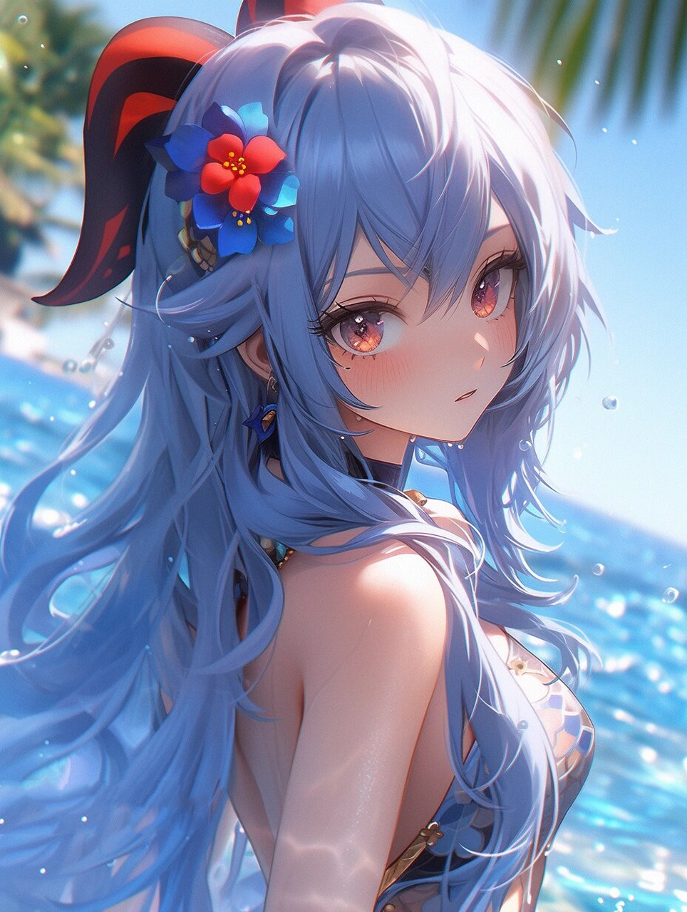 "93 "泳装甘雨 限时返场!