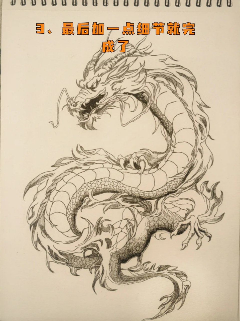 和神话传说中的神兽,但是想要将龙的帅气与霸气完美地呈现在画布上,却