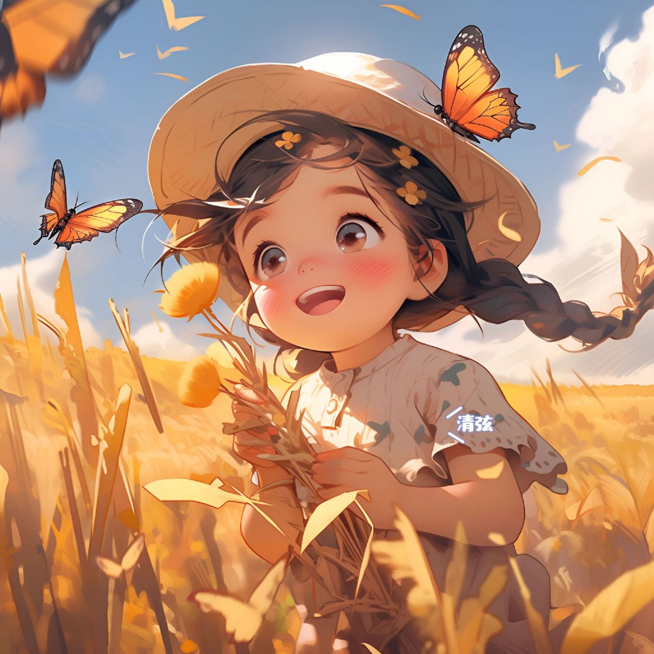 童年时光 | 超级可爱的女生头像