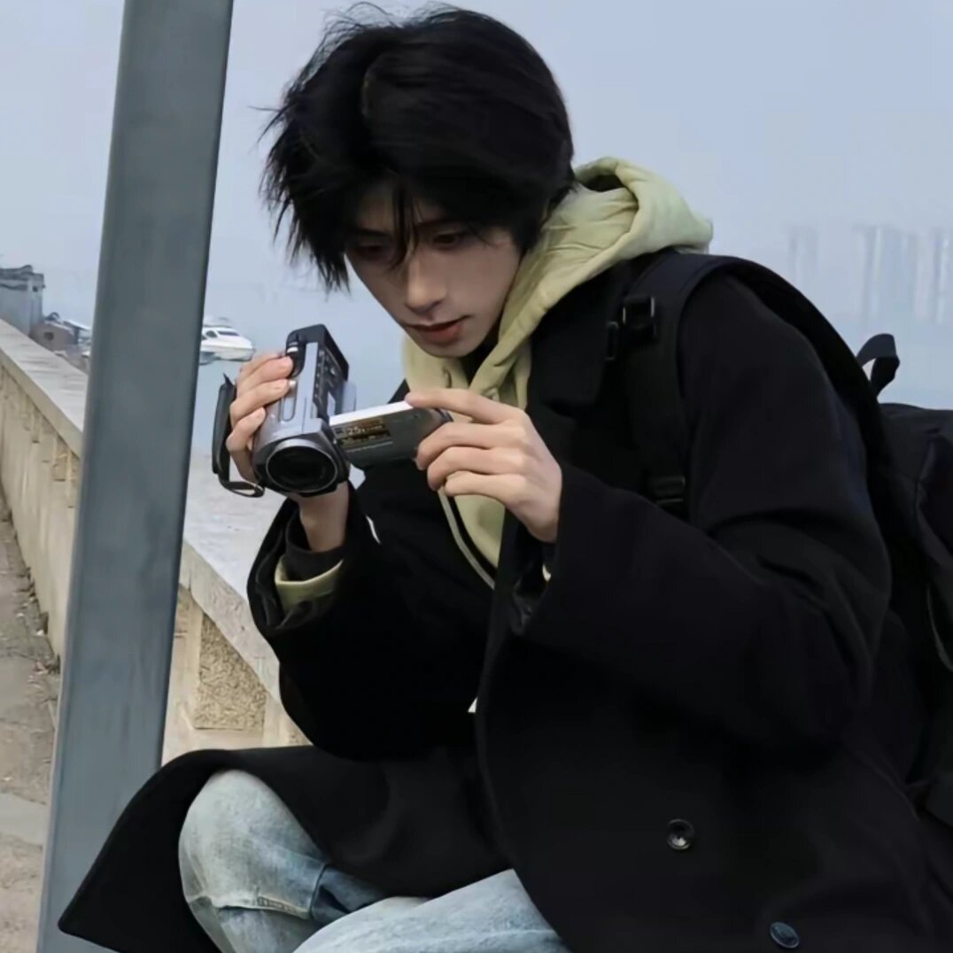 氛围感男头! "很久不见面的话,会忘了我吗?