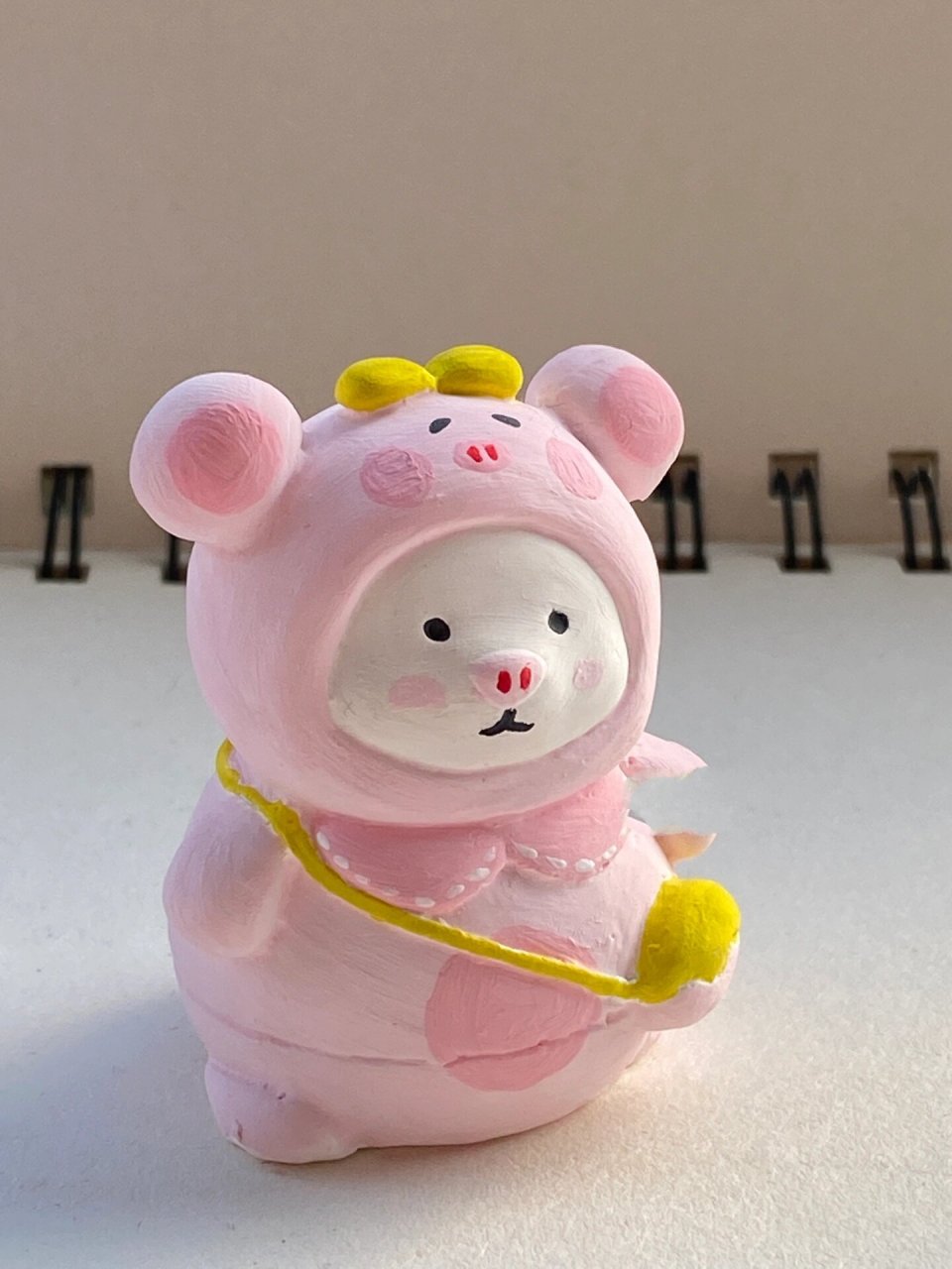 石膏娃娃|粉色小猪猪 可爱又简单真的没人喜欢吗