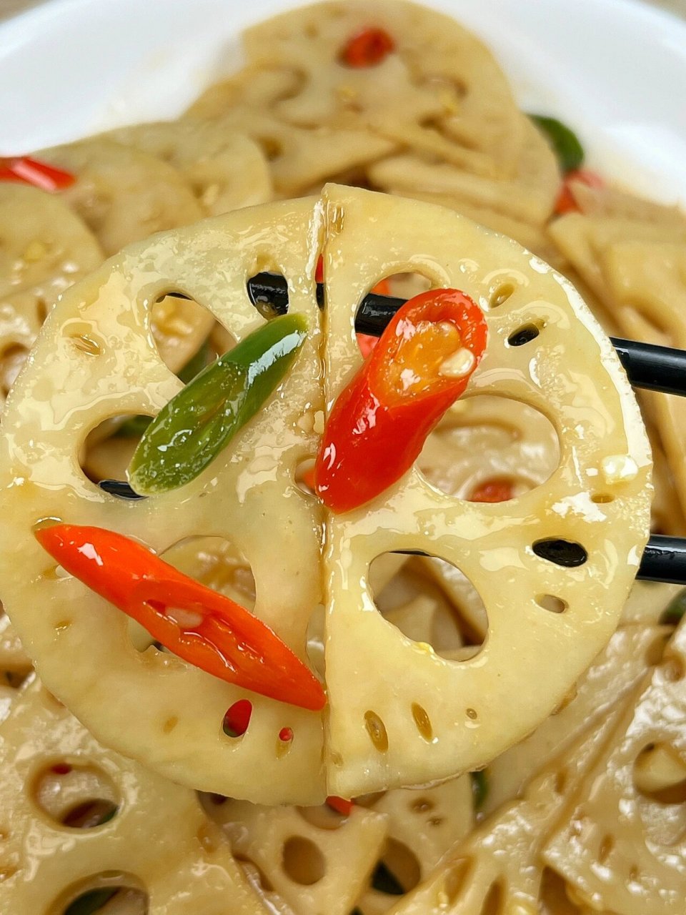 小炒藕片 酸辣脆脆 来尝尝呗