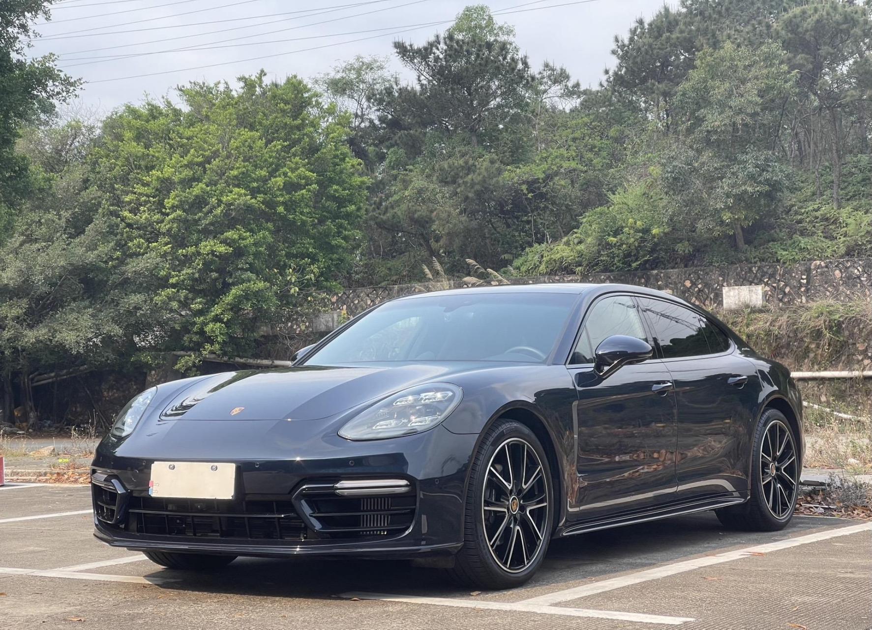 panamera 4 电动图片